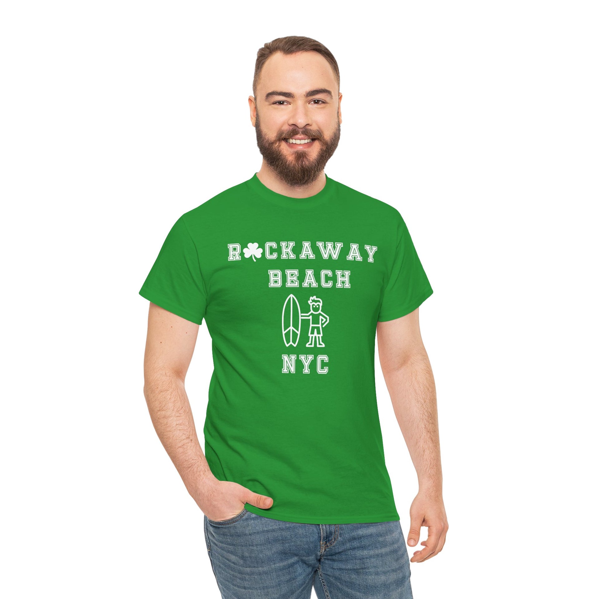 Rockaway Beach St. Patrick’s Unisex Cotton Tee