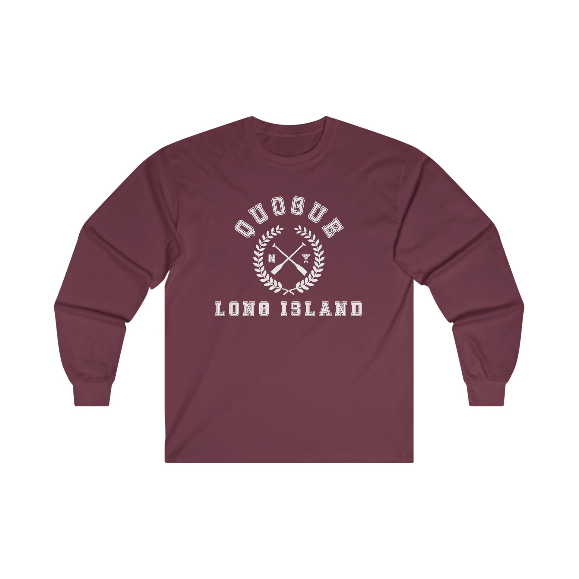 Quogue Long Island Ultra Cotton Long Sleeve Tee