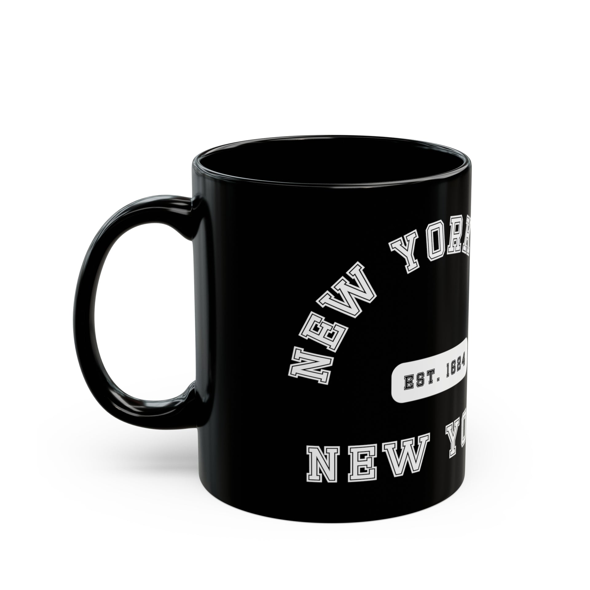 New York City Black Mug