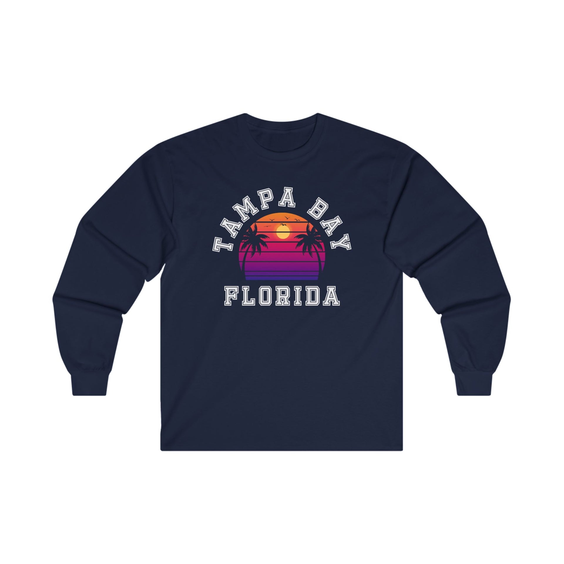 Tampa Bay Florida Palms Ultra Cotton Long Sleeve Tee