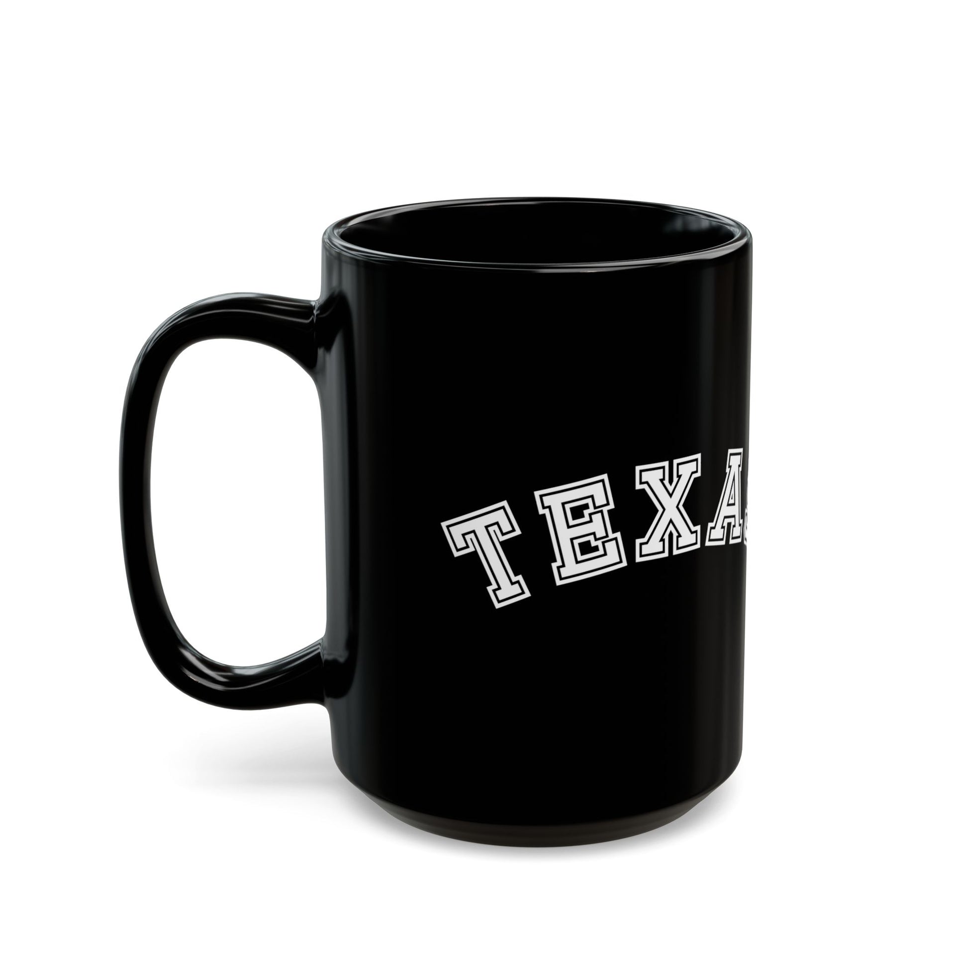 Texas Black Mug