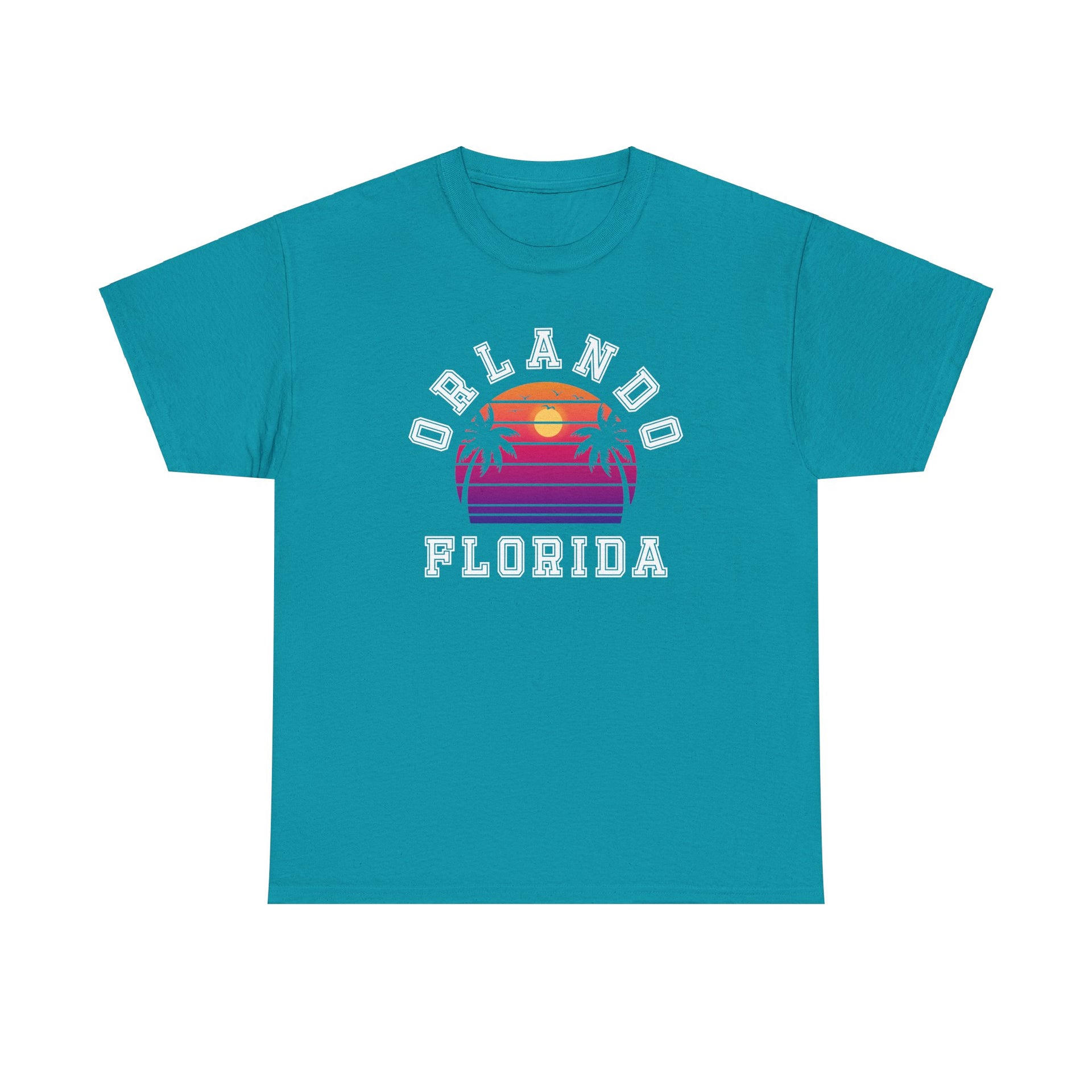 Orlando Florida Palms Unisex Cotton Tee