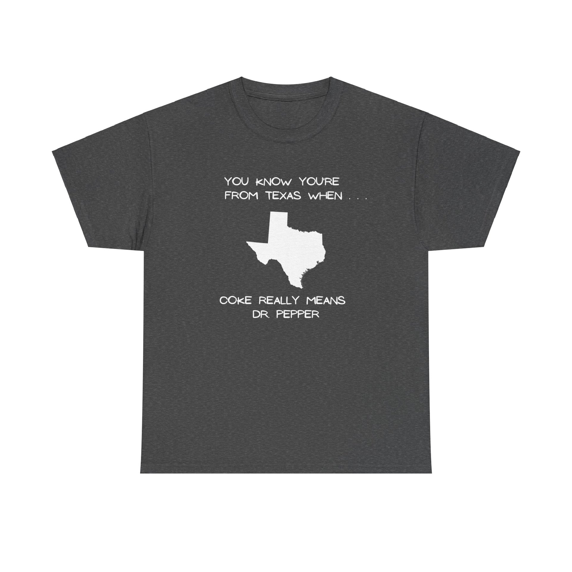 Texas Coke Unisex Cotton Tees