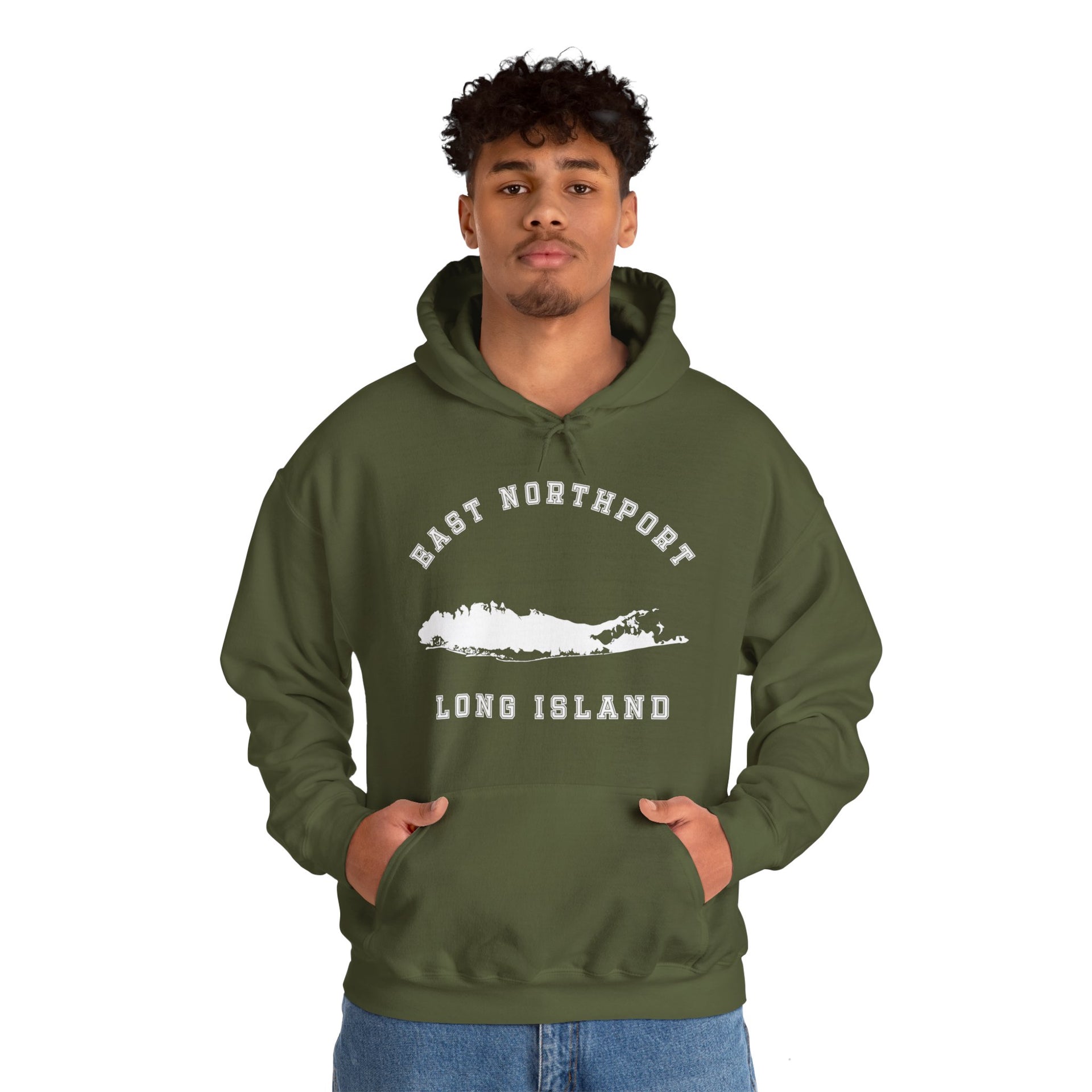 East Northport Long Island Unisex Heavy Blend™ Hooded Sweatshirt