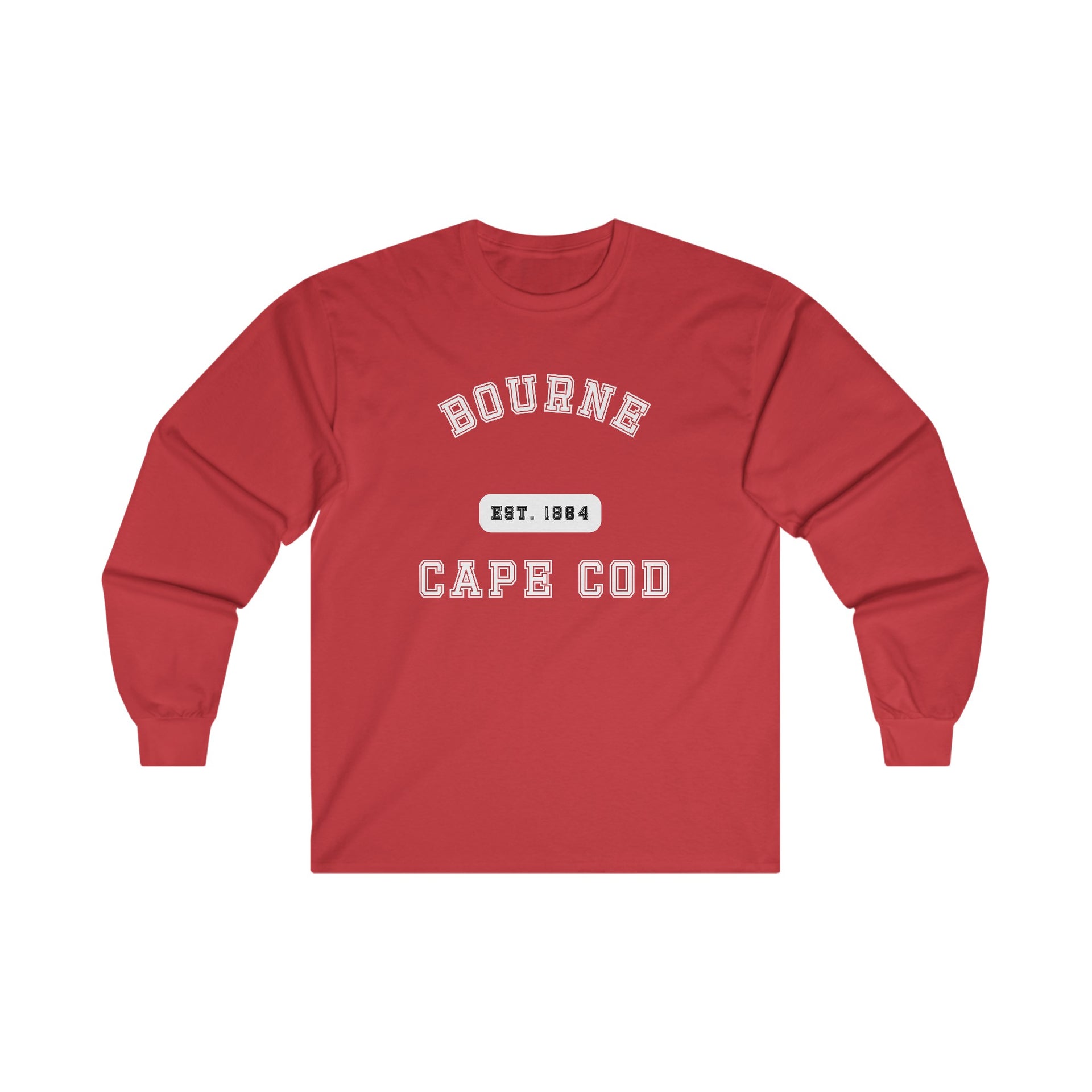 Bourne Cape Cod Est. 1884 Ultra Cotton Long Sleeve Tee