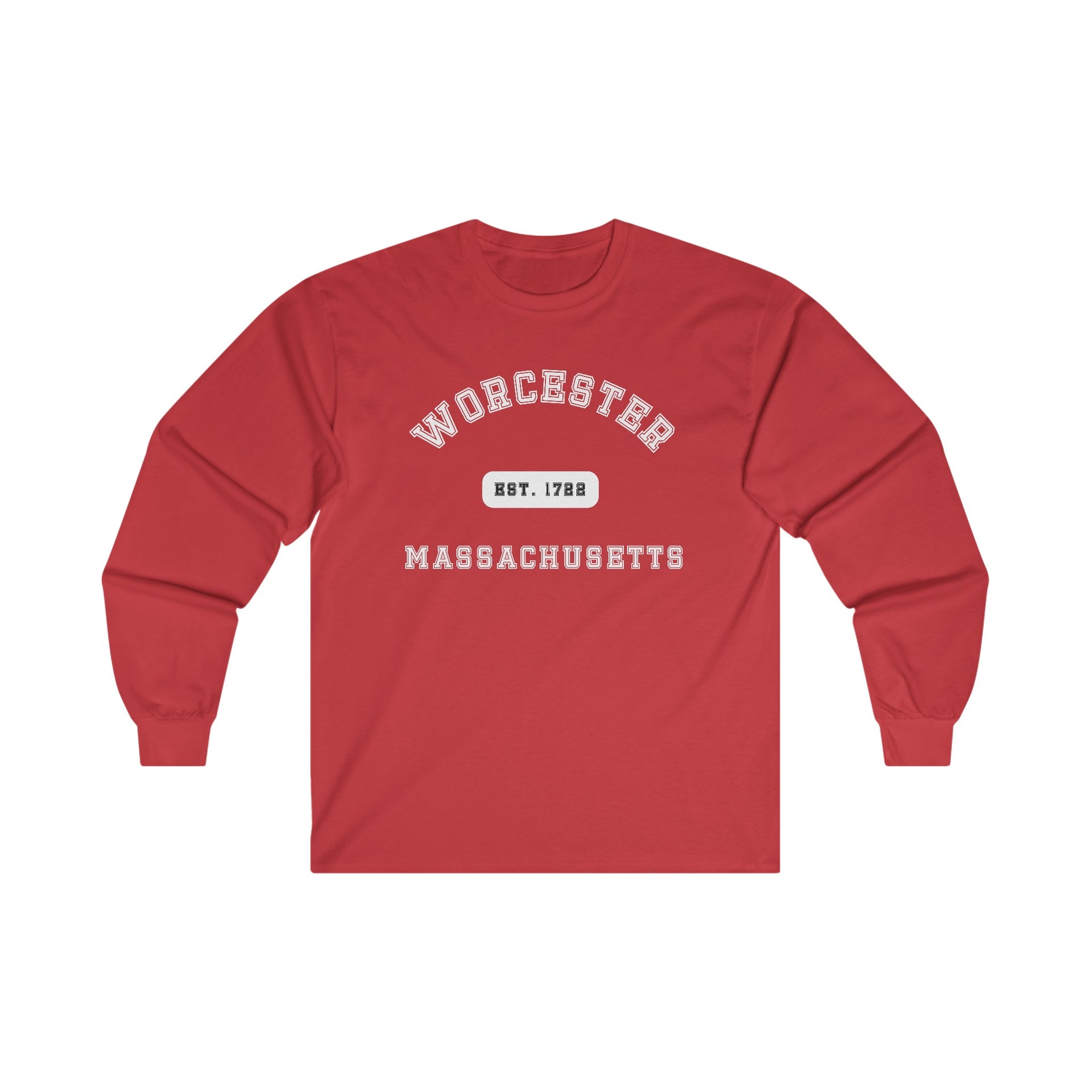 Worcester Massachusetts Ultra Cotton Long Sleeve Tee