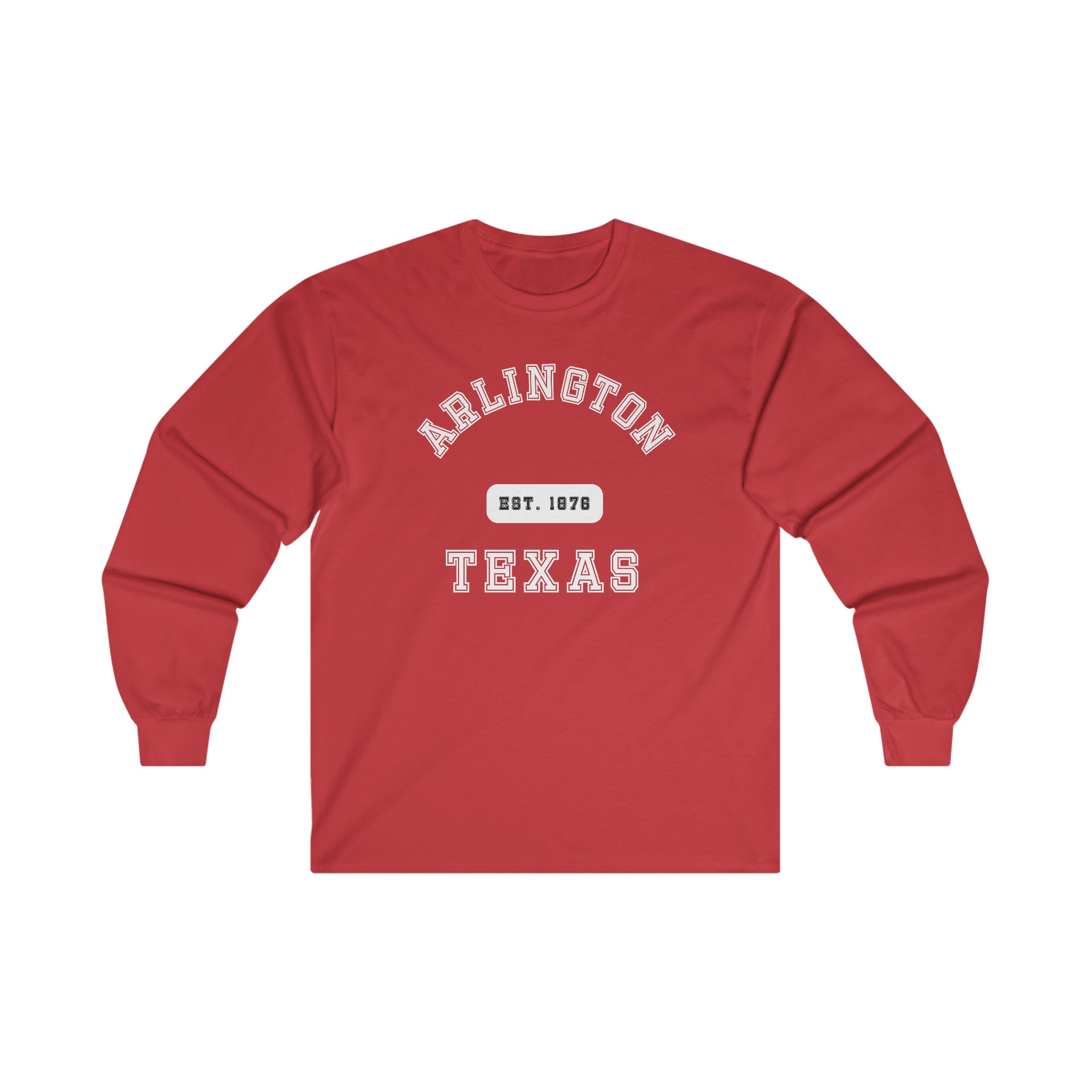 Arlington Texas Ultra Cotton Long Sleeve Tee