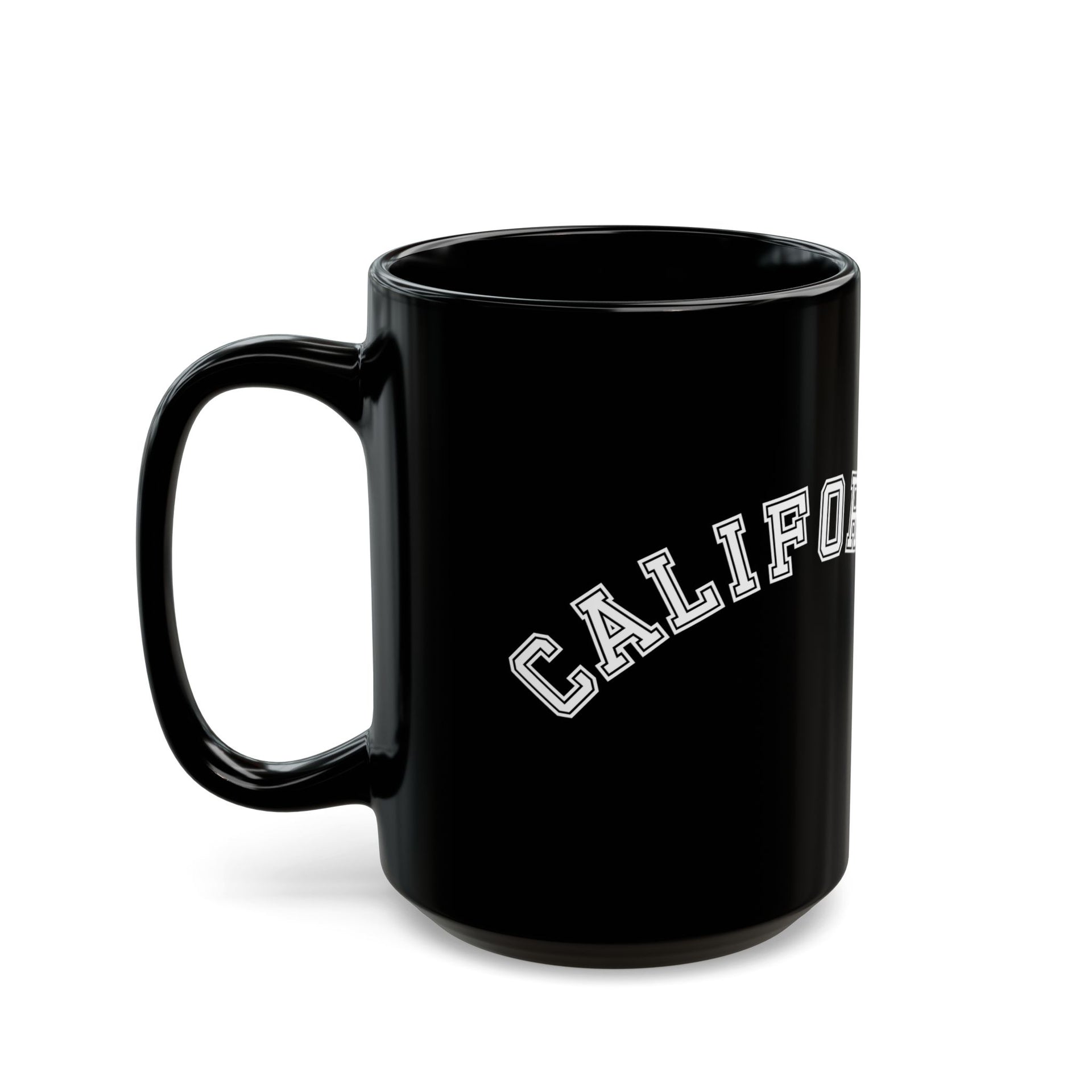 California Black Mug