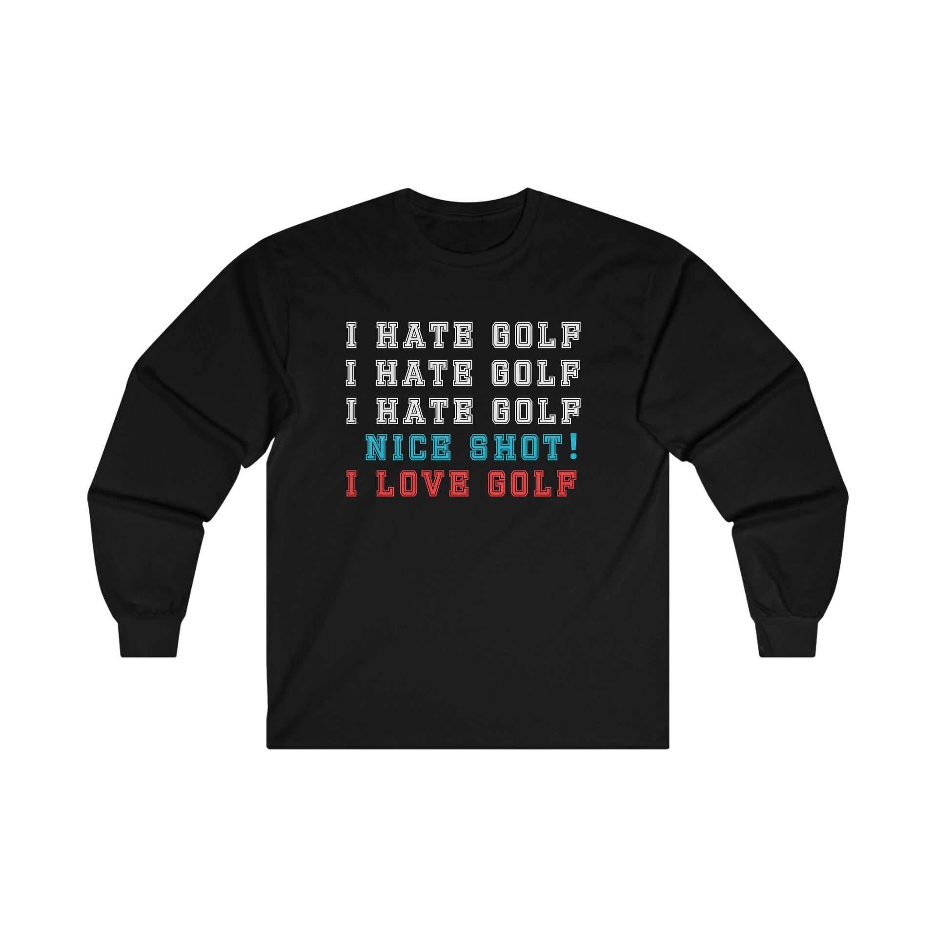 I love Golf Ultra Cotton Long Sleeve Tee