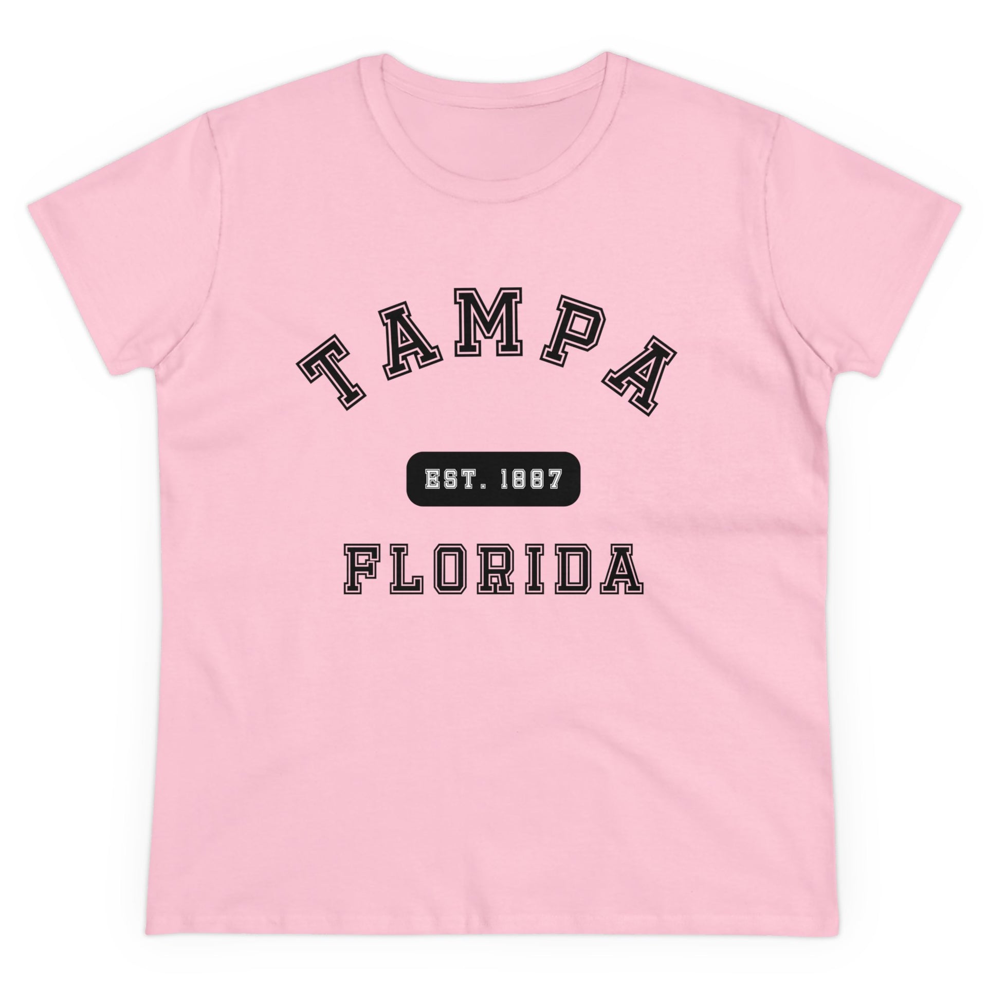 Tampa Florida Established Women's Midweight Cotton Tee