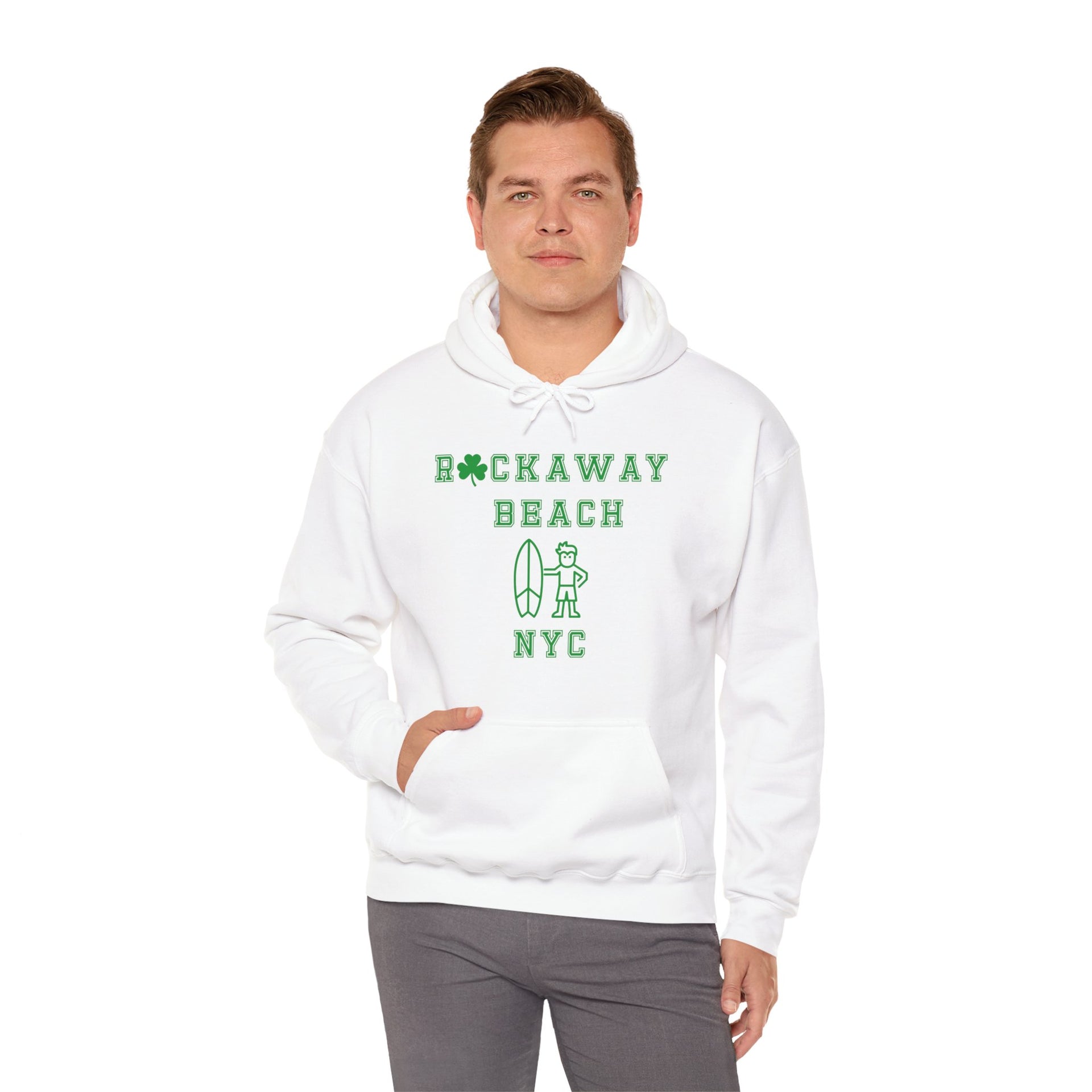 Rockaway Beach St. Patrick’s Unisex Heavy Blend™ Hooded Sweatshirt