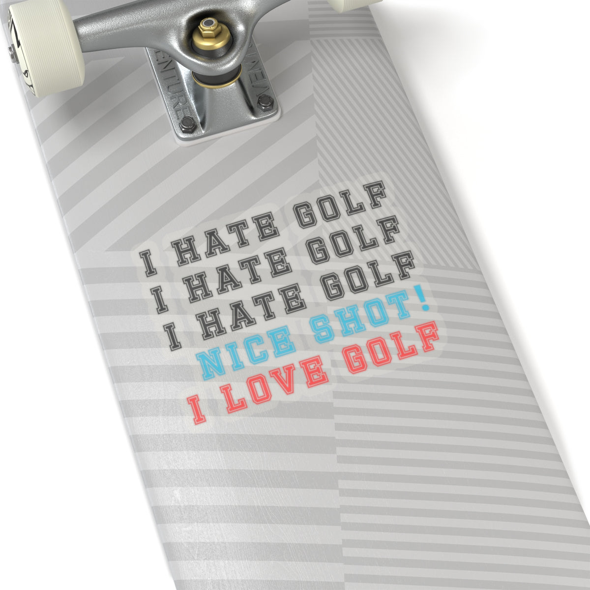 I Love Golf Kiss-Cut Stickers