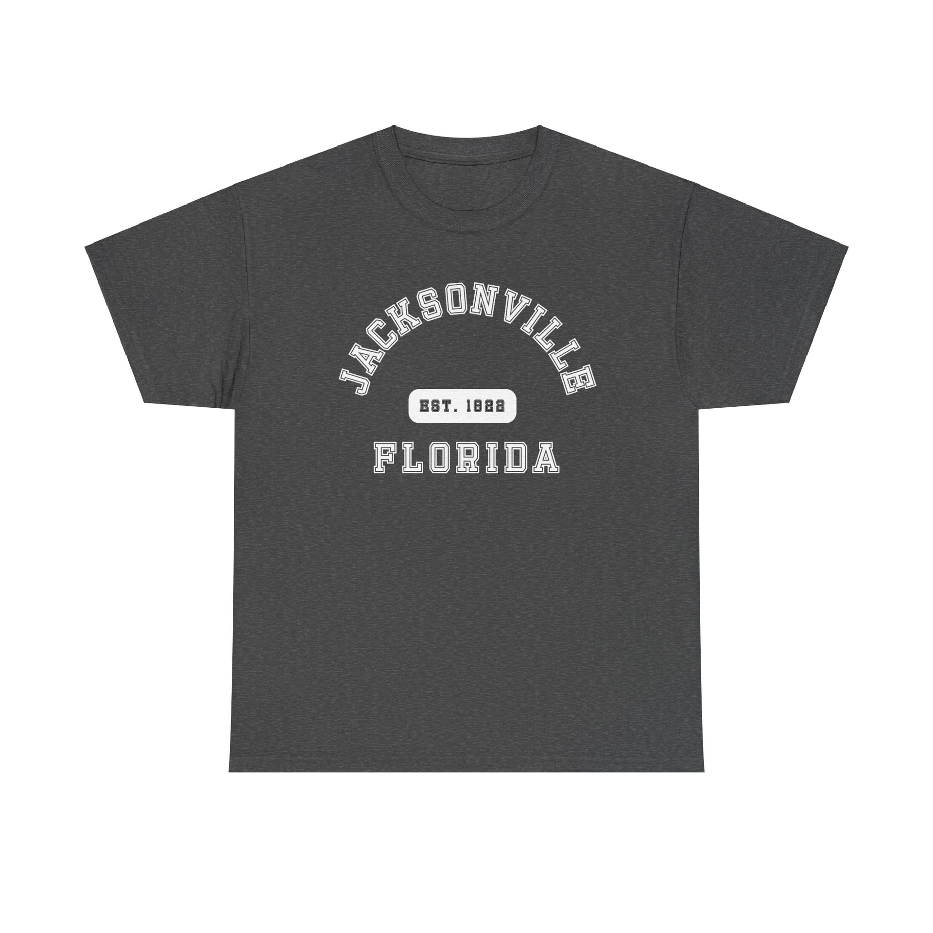 Jacksonville Florida Established Unisex Cotton Tee