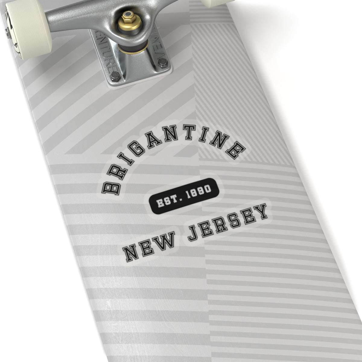 Brigantine NJ Kiss-Cut Stickers