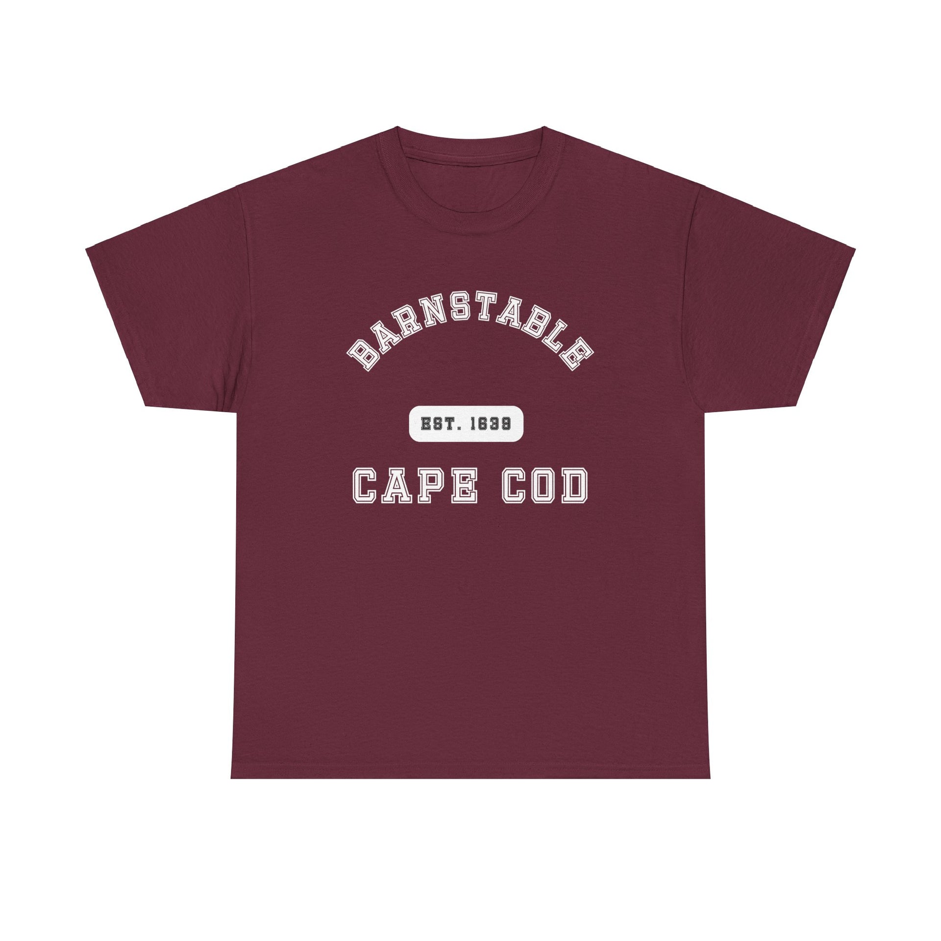 Barnstable Cape Cod Est. 1639 Unisex Cotton Tee