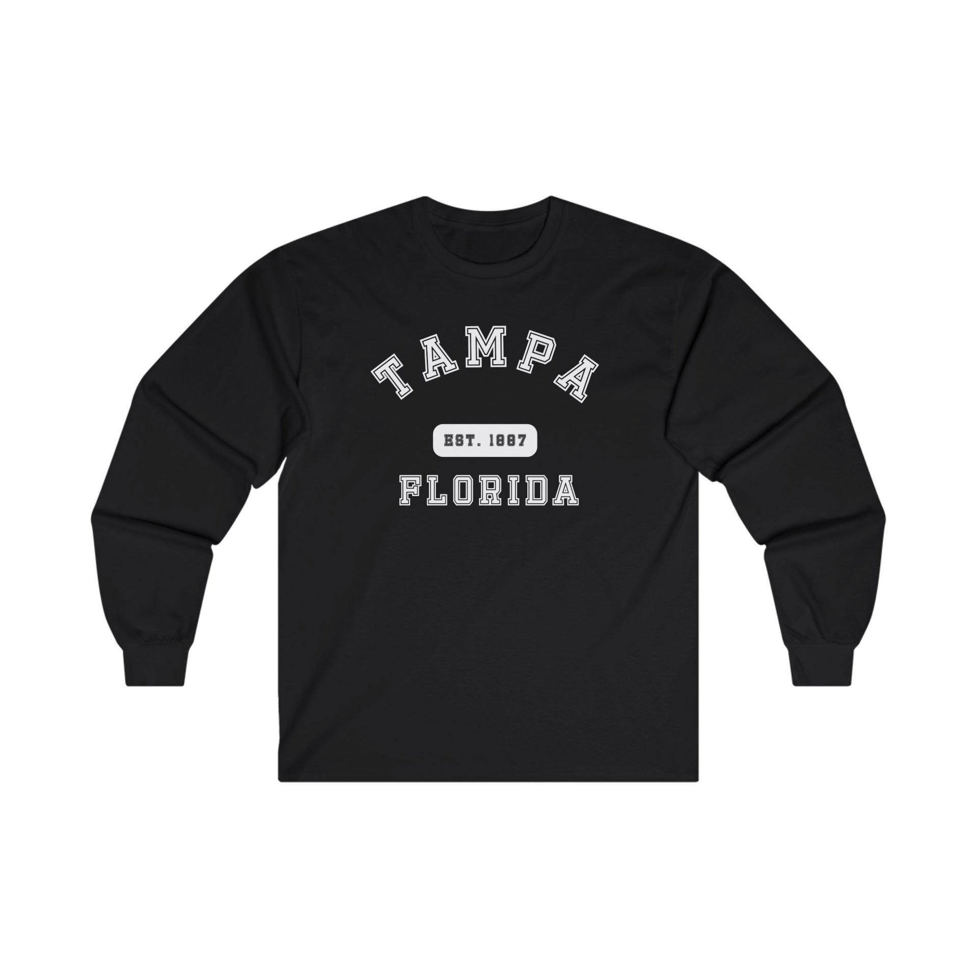 Tampa Florida Established Ultra Cotton Long Sleeve Tee