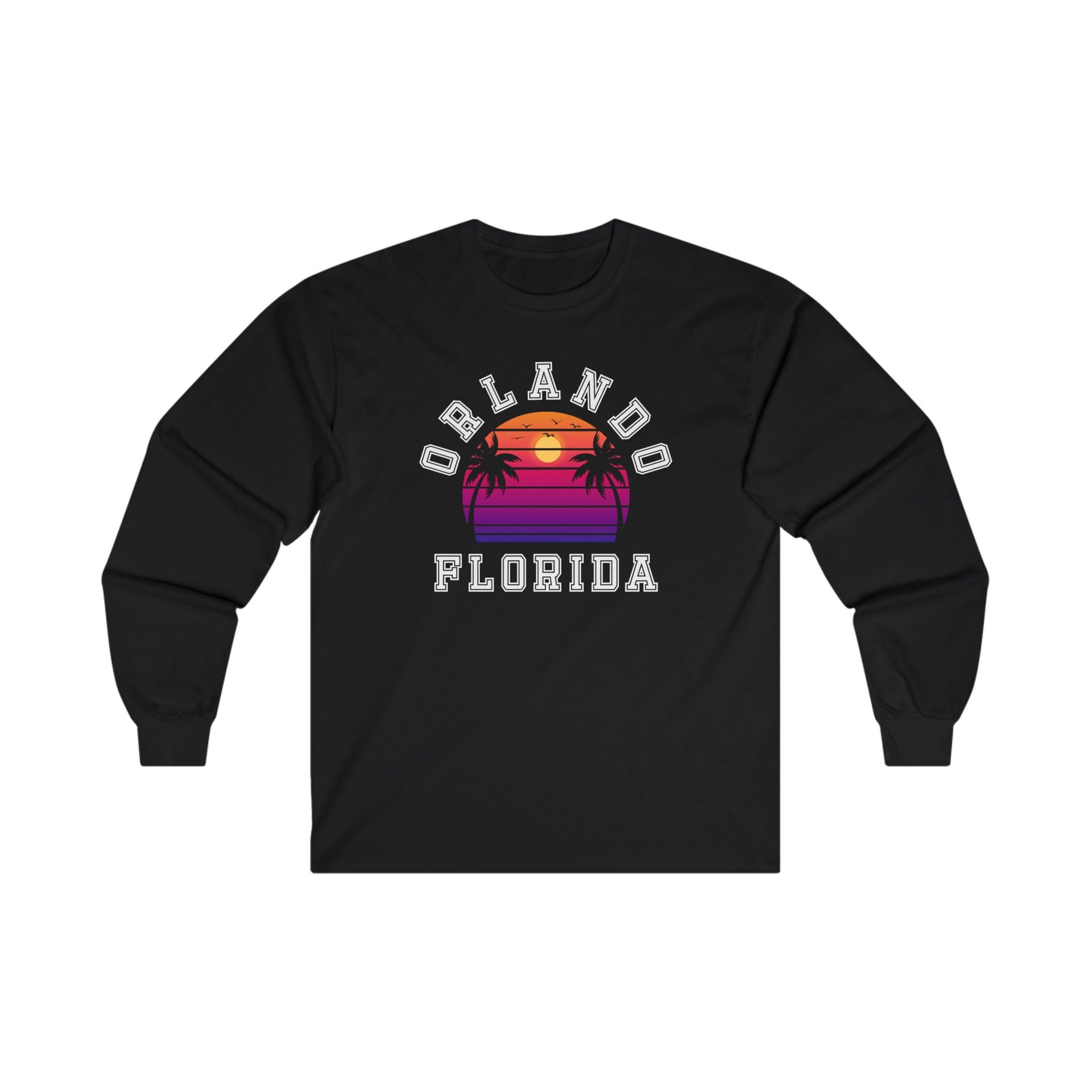 Orlando Florida Palms Ultra Cotton Long Sleeve Tee