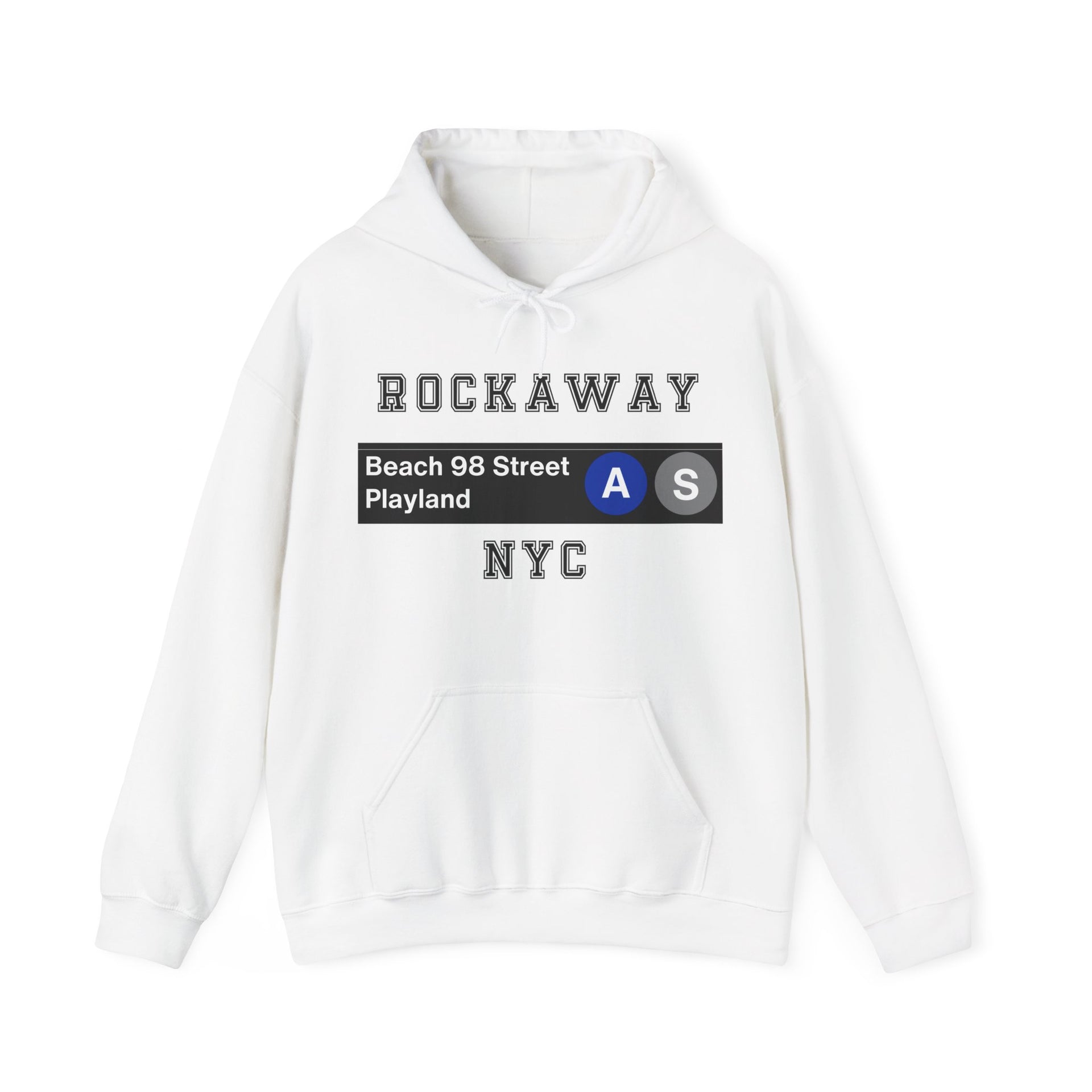 Rockaway Playland NYC Subway Unisex Heavy Blend™ Hooded Sweatshirt