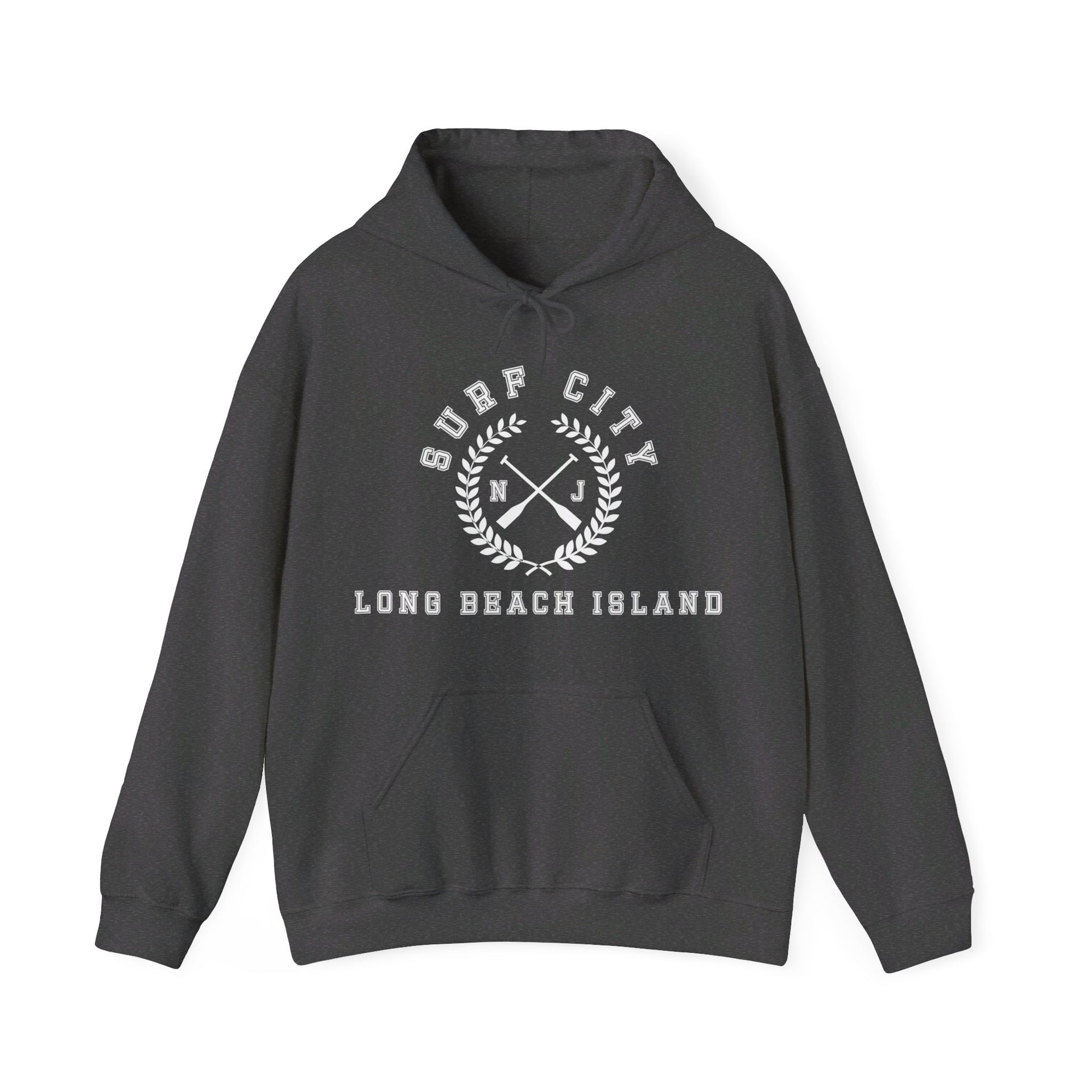 Surf City Long Beach Island Unisex Heavy Blend™ Hooded Sweatshirt