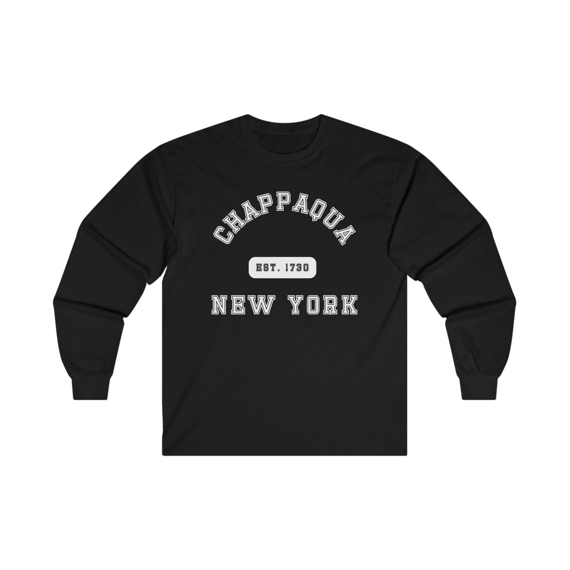 Chappaqua NY Est 1730 Ultra Cotton Long Sleeve Tee