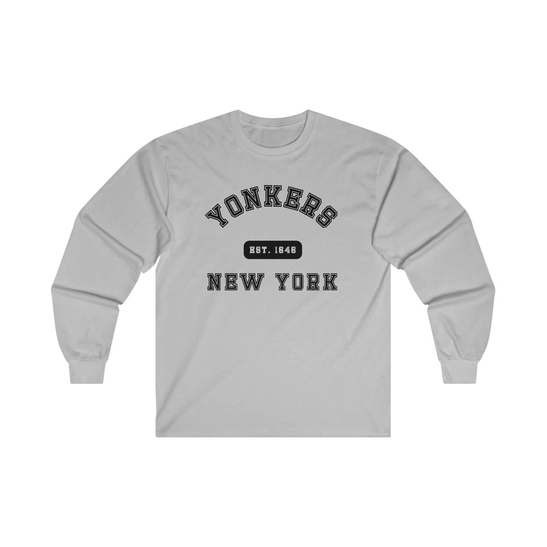 Yonkers New York Ultra Cotton Long Sleeve Tee