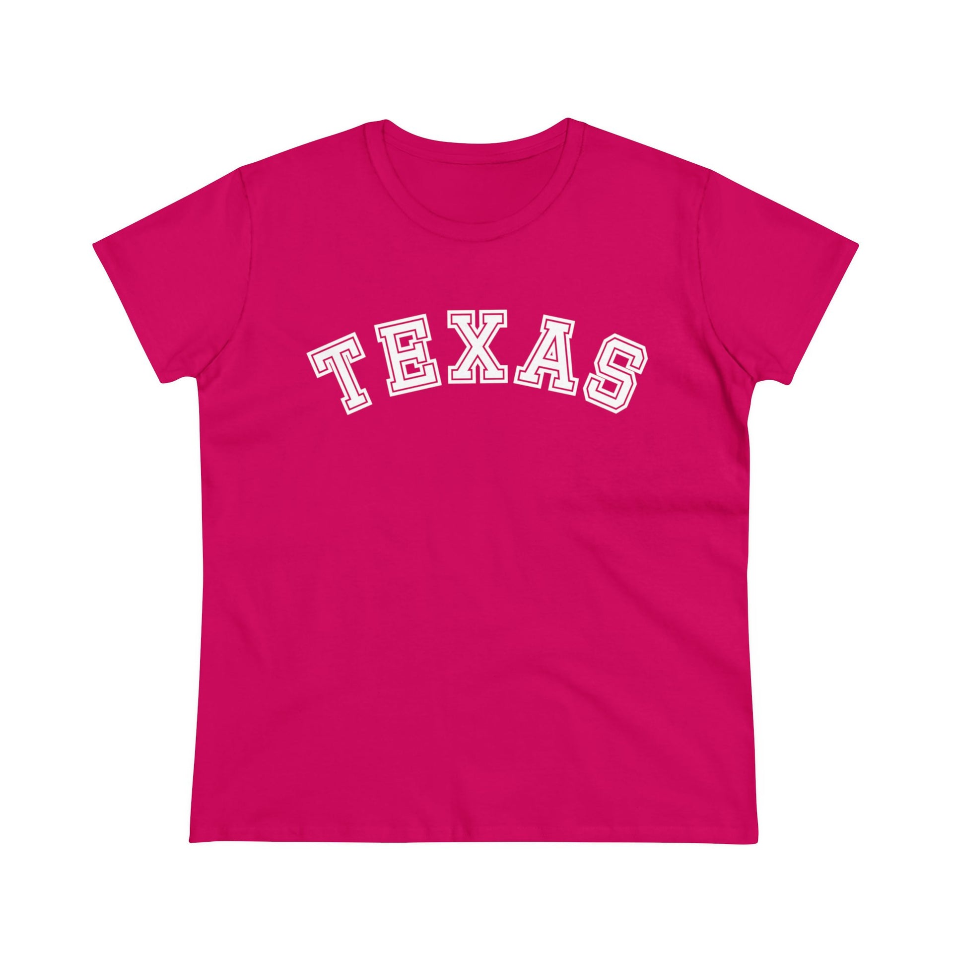 Texas Women's Midweight Cotton Tee