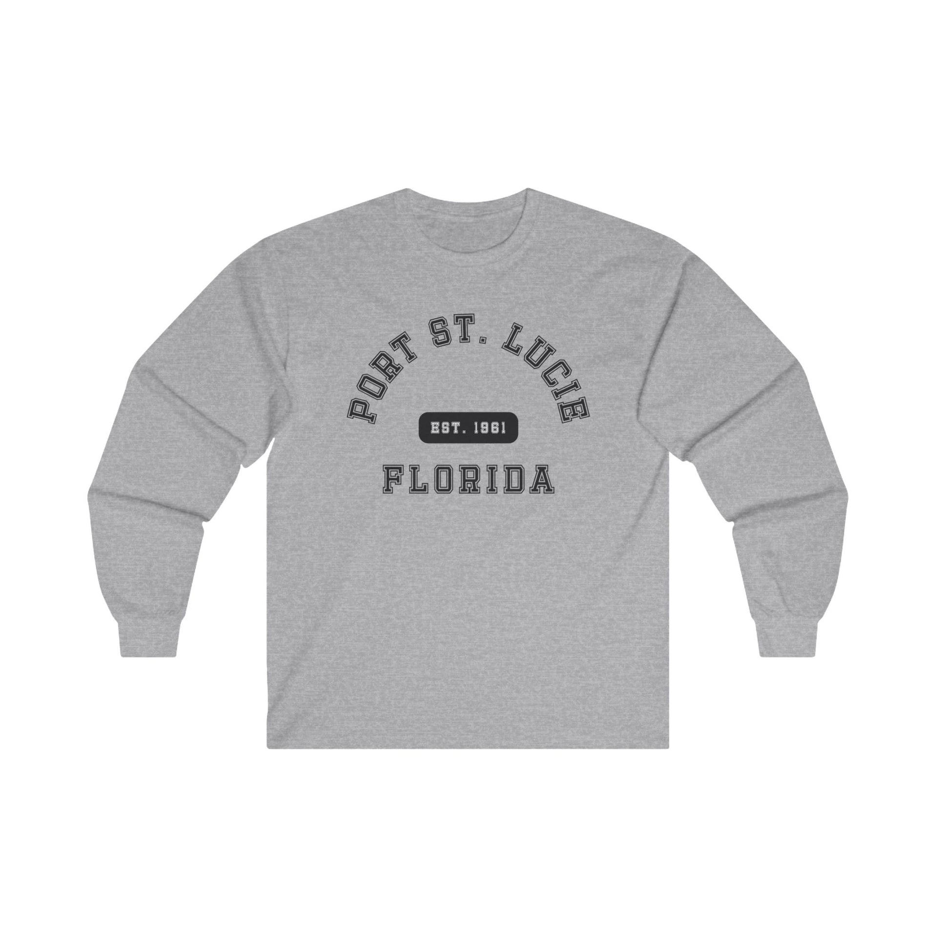 Port St. Lucie Florida Established Ultra Cotton Long Sleeve Tee