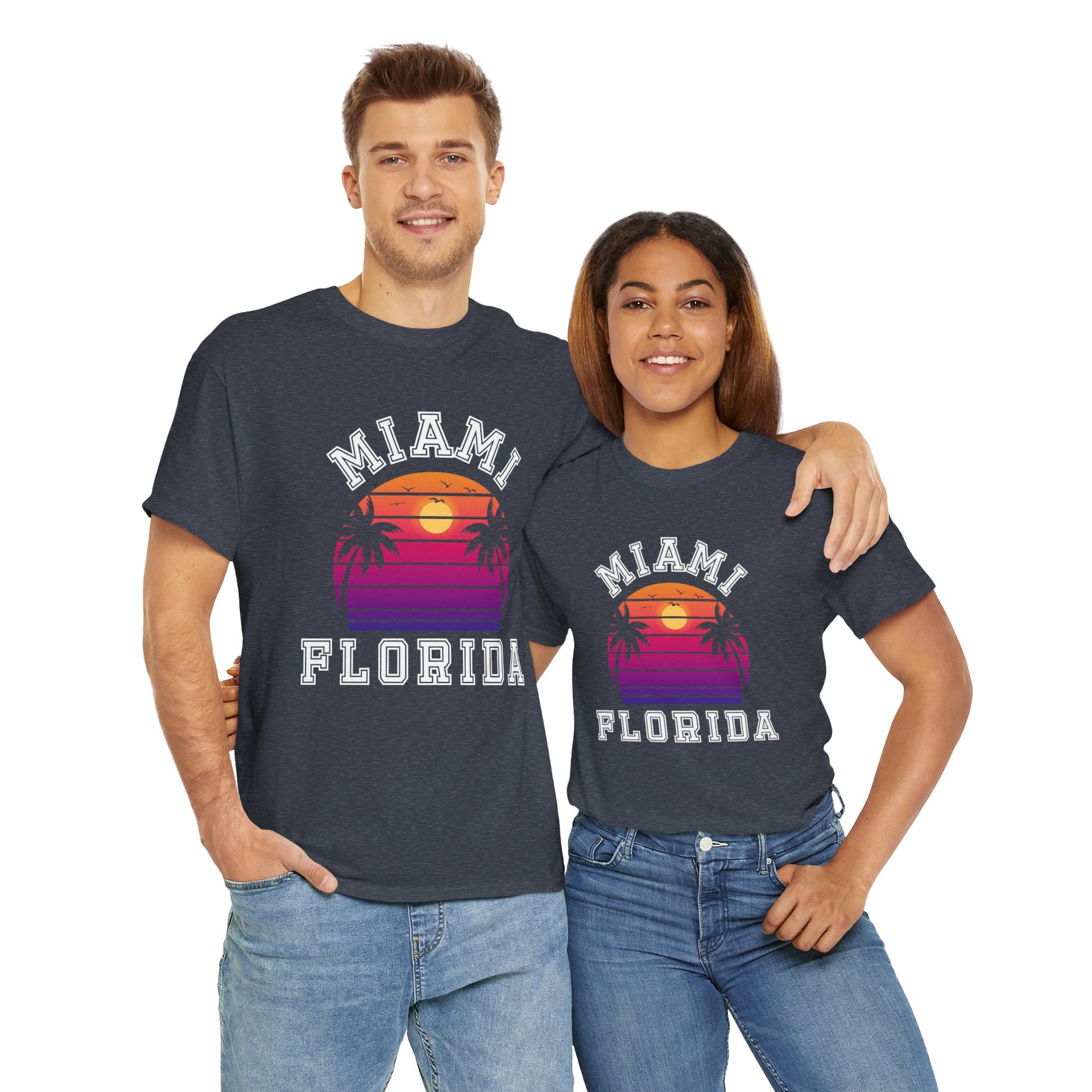 Miami Florida Unisex Cotton Tee