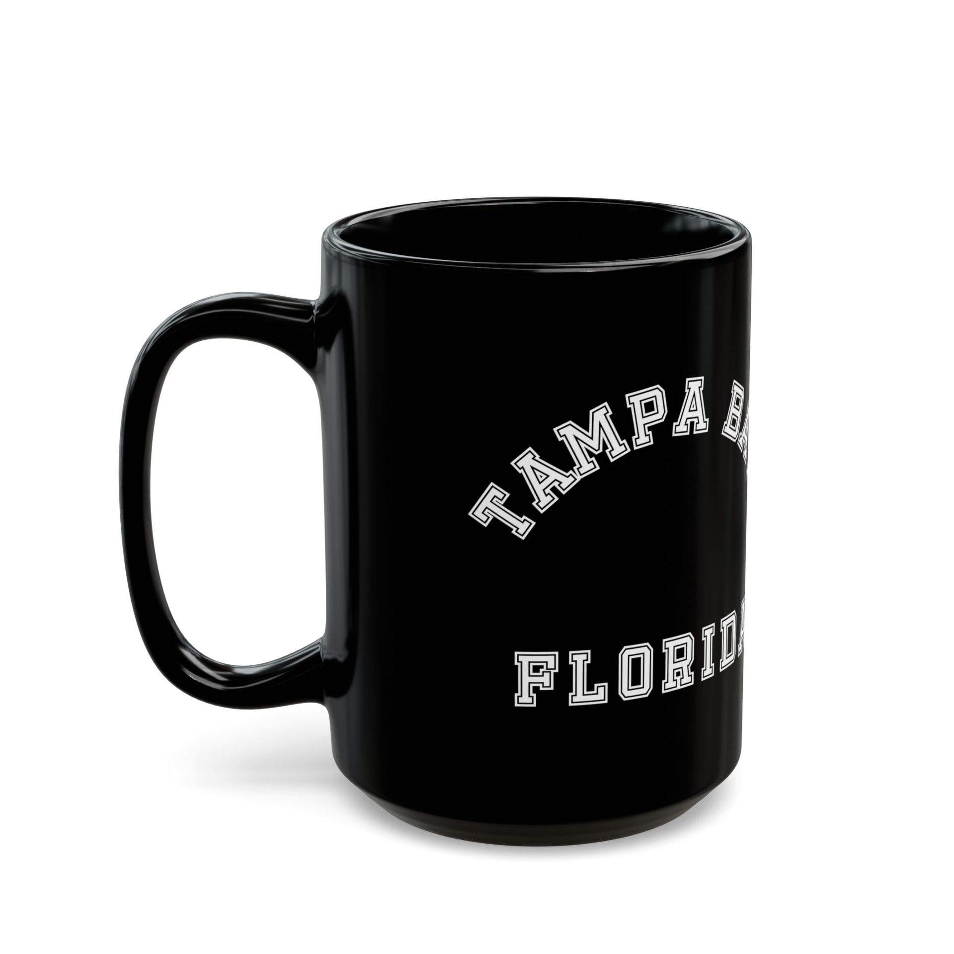 Tampa Bay Florida Black Mug