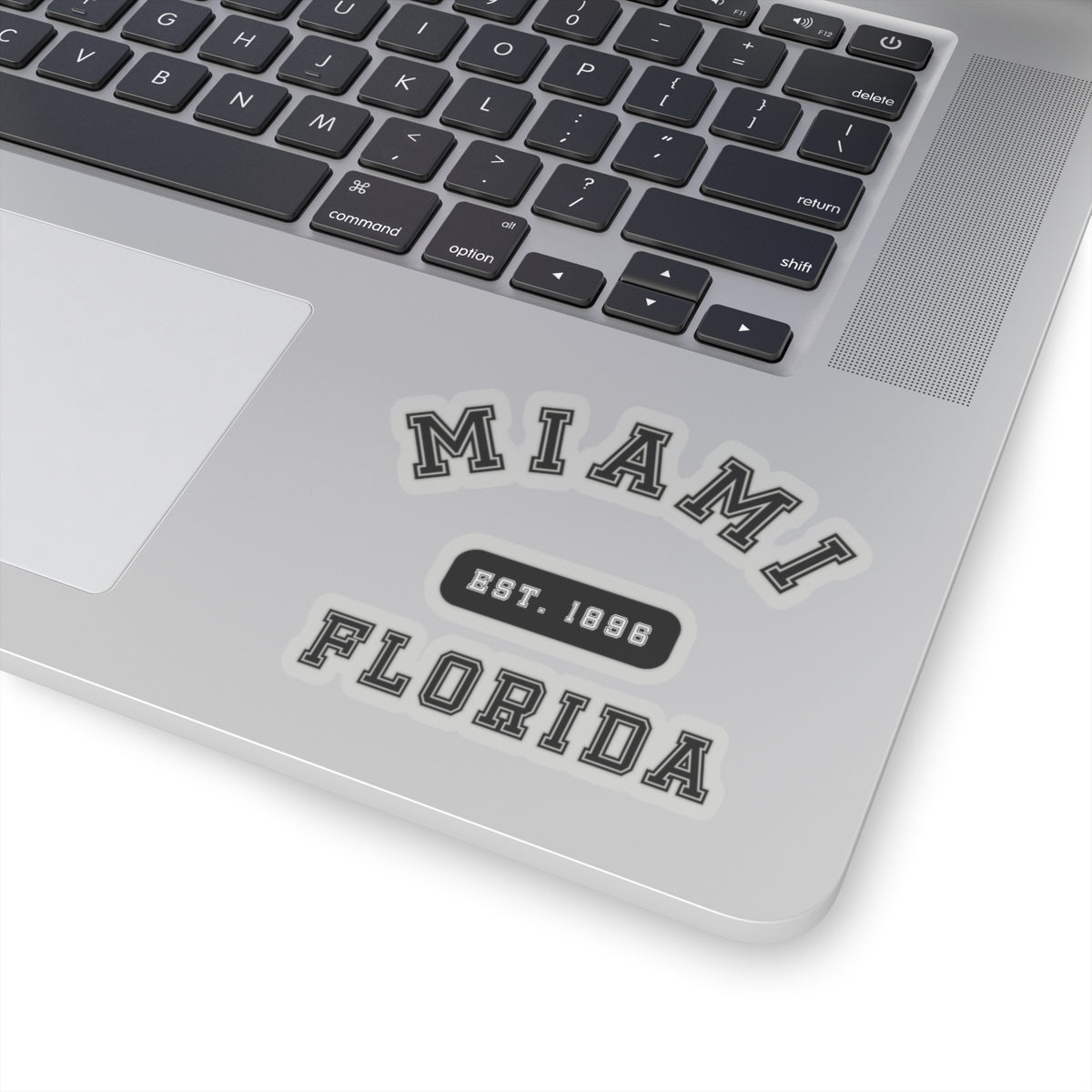 Miami Florida Established Kiss-Cut Stickers