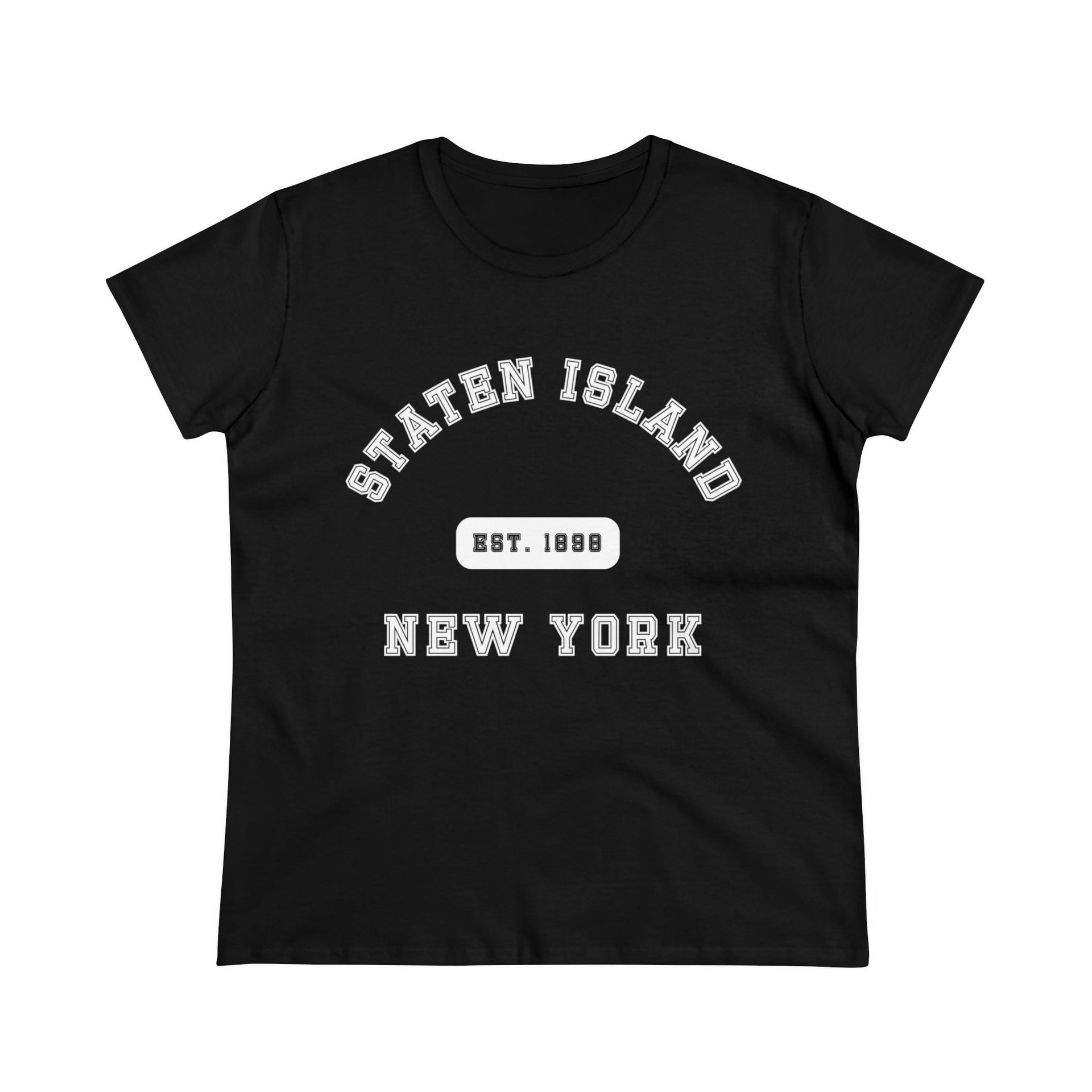 Staten Island Women's Midweight Cotton Tee