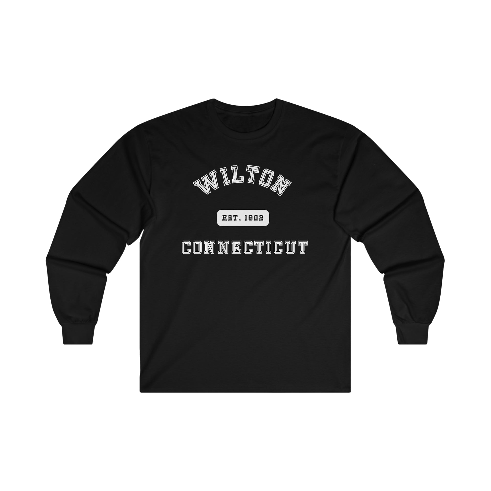 Wilton CT Ultra Cotton Long Sleeve Tee