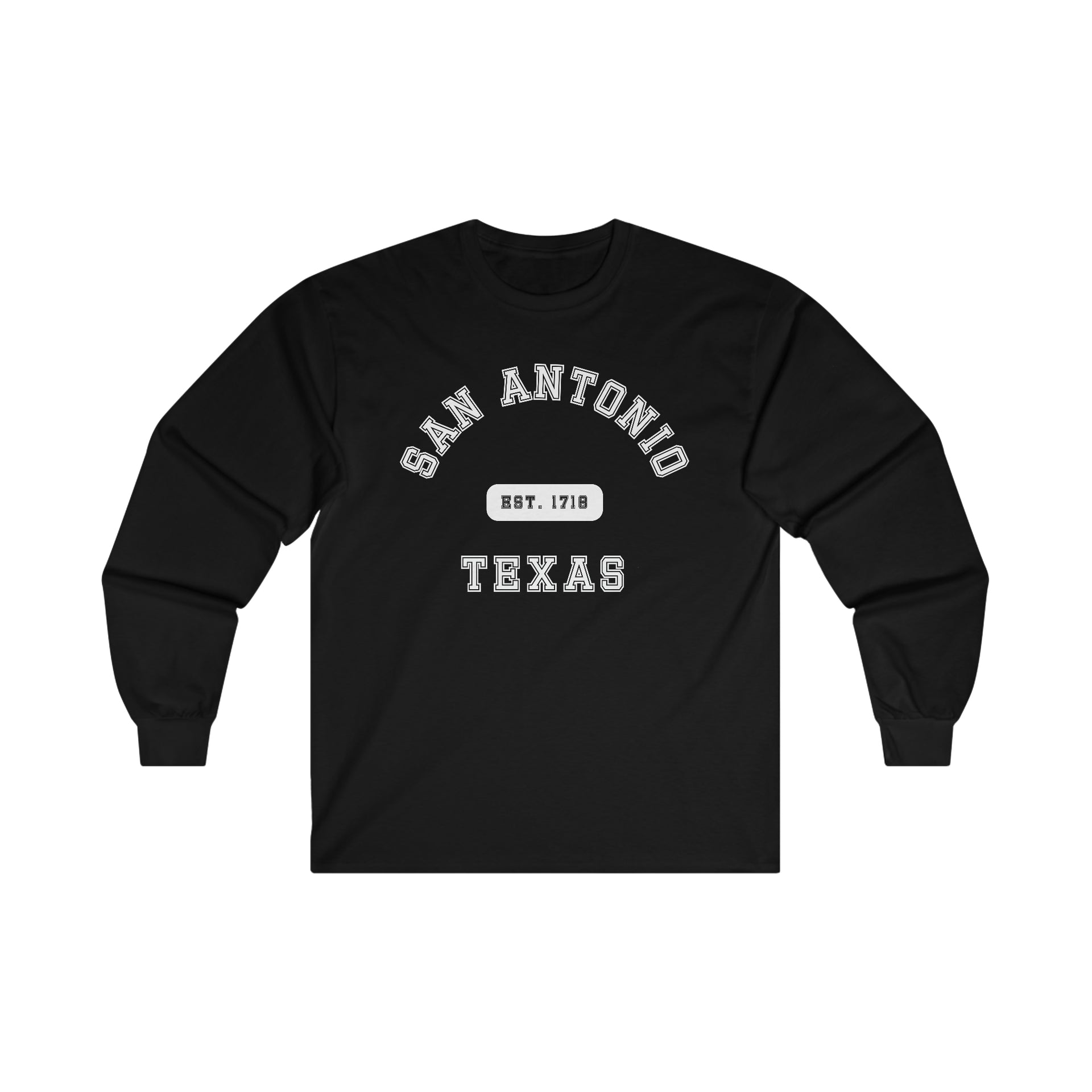 San Antonio Texas Ultra Cotton Long Sleeve Tee