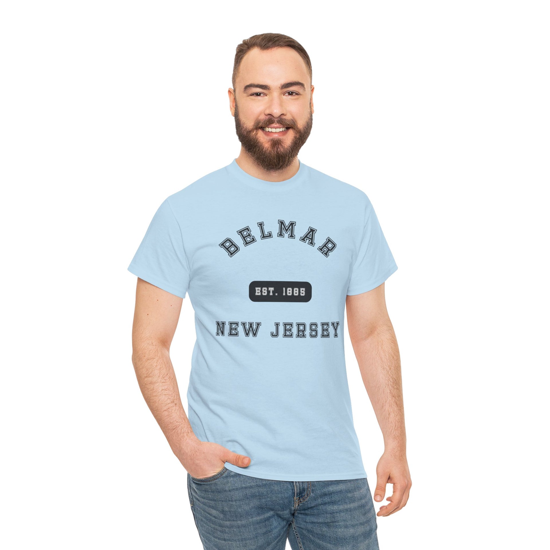 Belmar NJ Est Unisex Cotton Tee