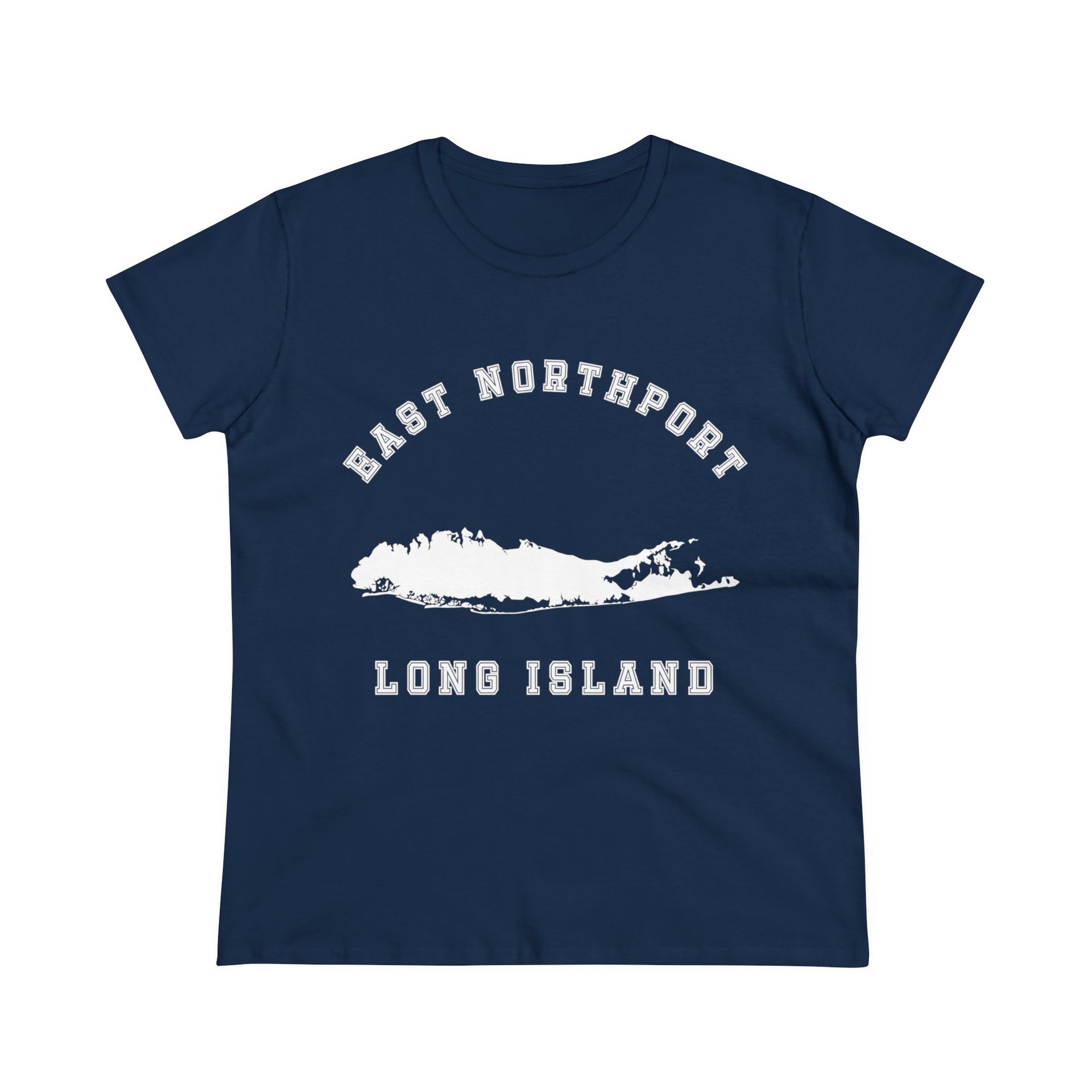 East Northport Long Island Women's Midweight Cotton Tee '