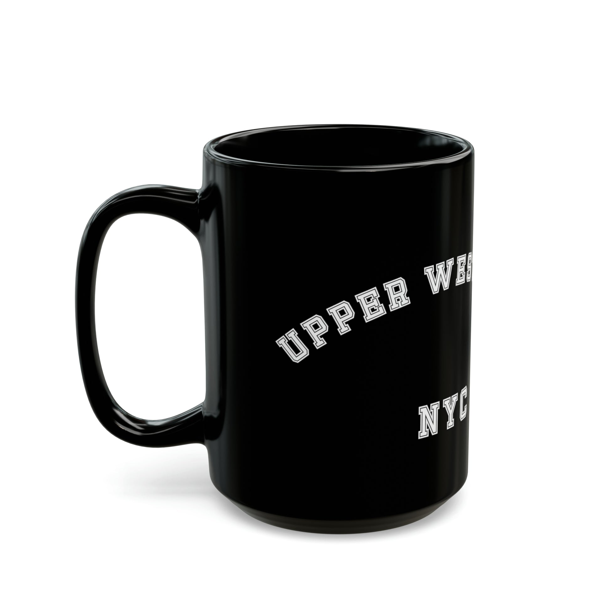 Upper West Side Black Mug