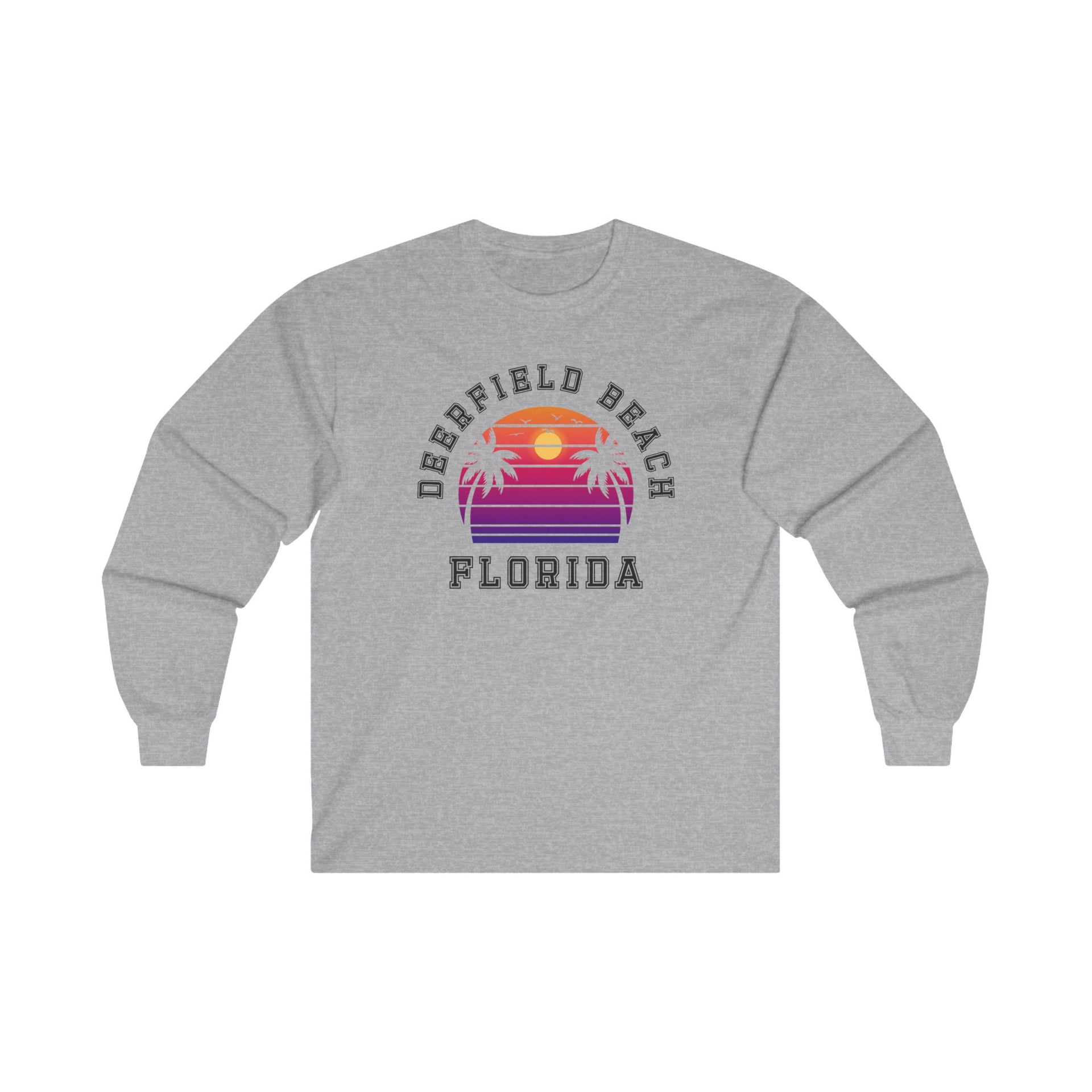 Deerfield Beach Florida Ultra Cotton Long Sleeve Tee