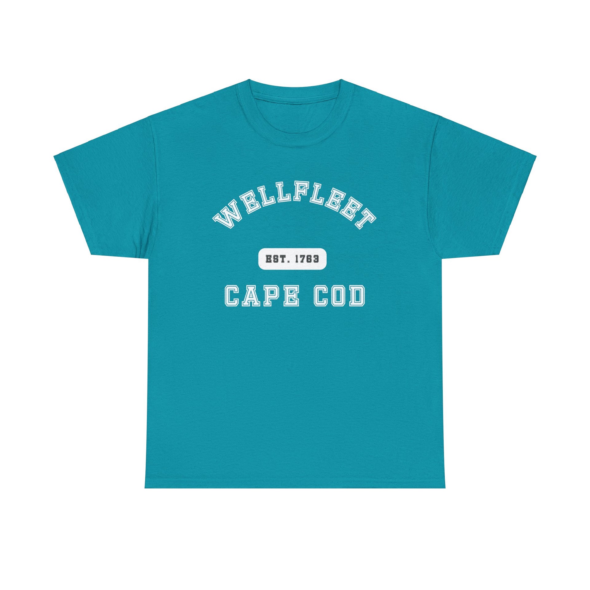 Wellfleet Cape Cod Est. 1763 Unisex Cotton Tee