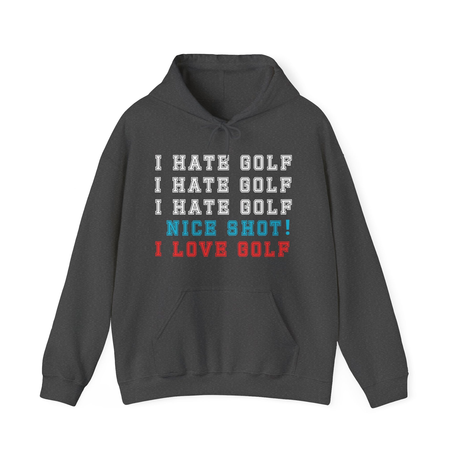 I Love Golf Unisex Heavy Blend™ Hooded Sweatshirt