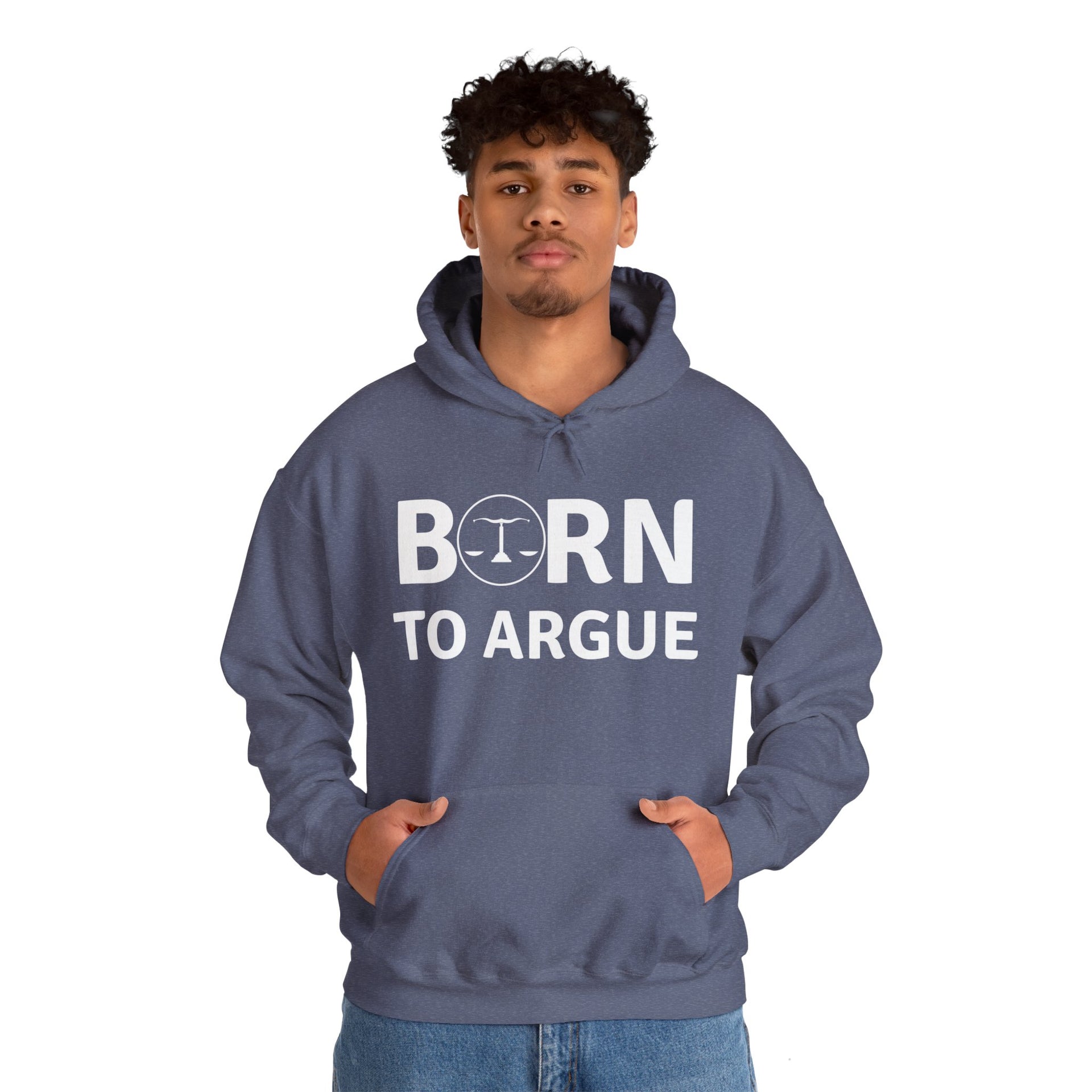 Born to Argue Unisex Heavy Blend™ Hooded Sweatshirt