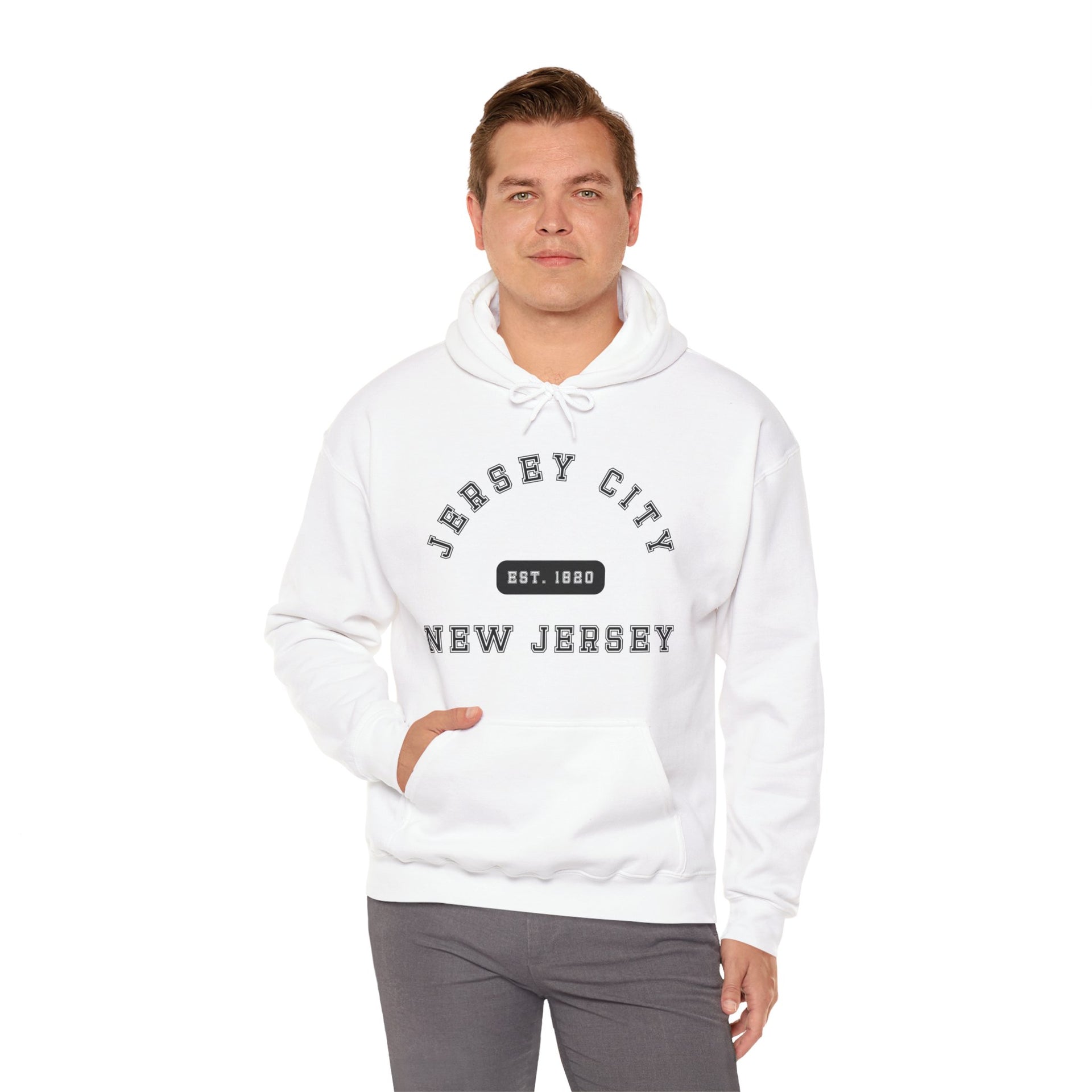 Jersey City NJ Unisex Heavy Blend™ Hooded Sweatshirt