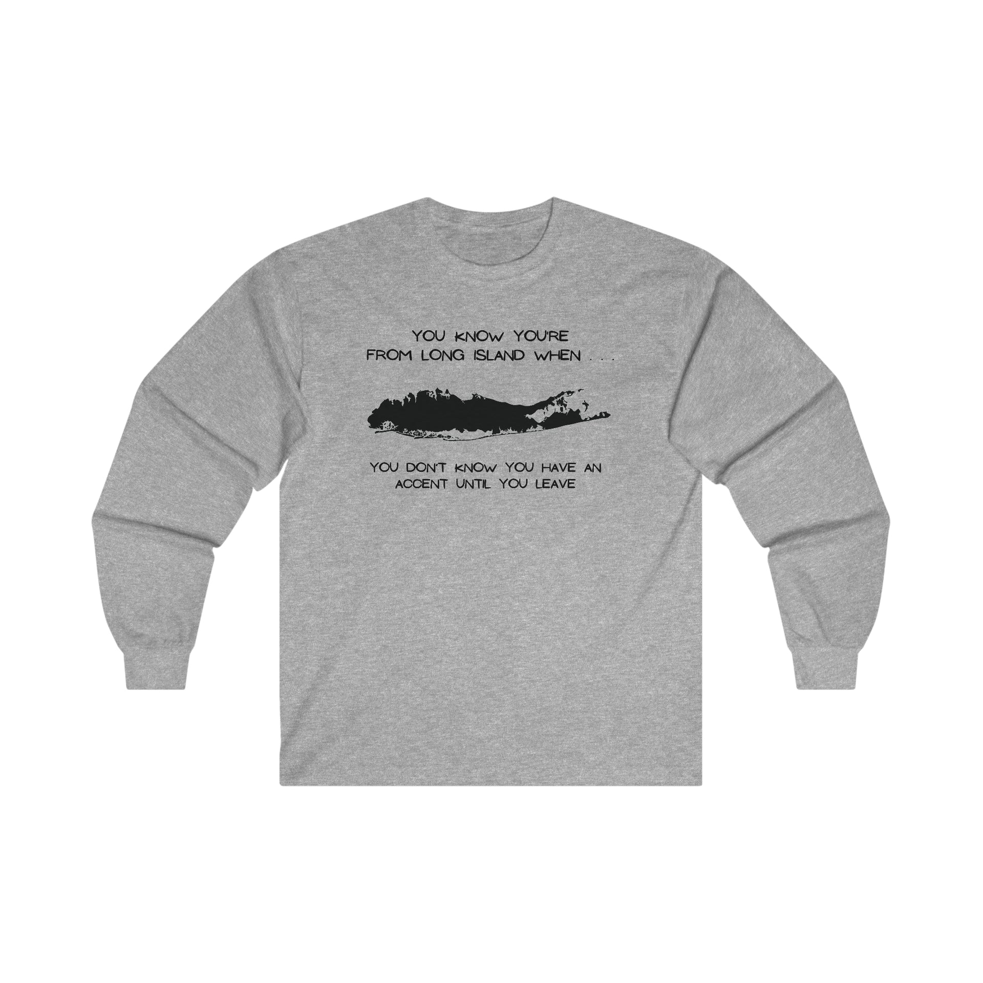 Long Island Accent Ultra Cotton Long Sleeve Tee