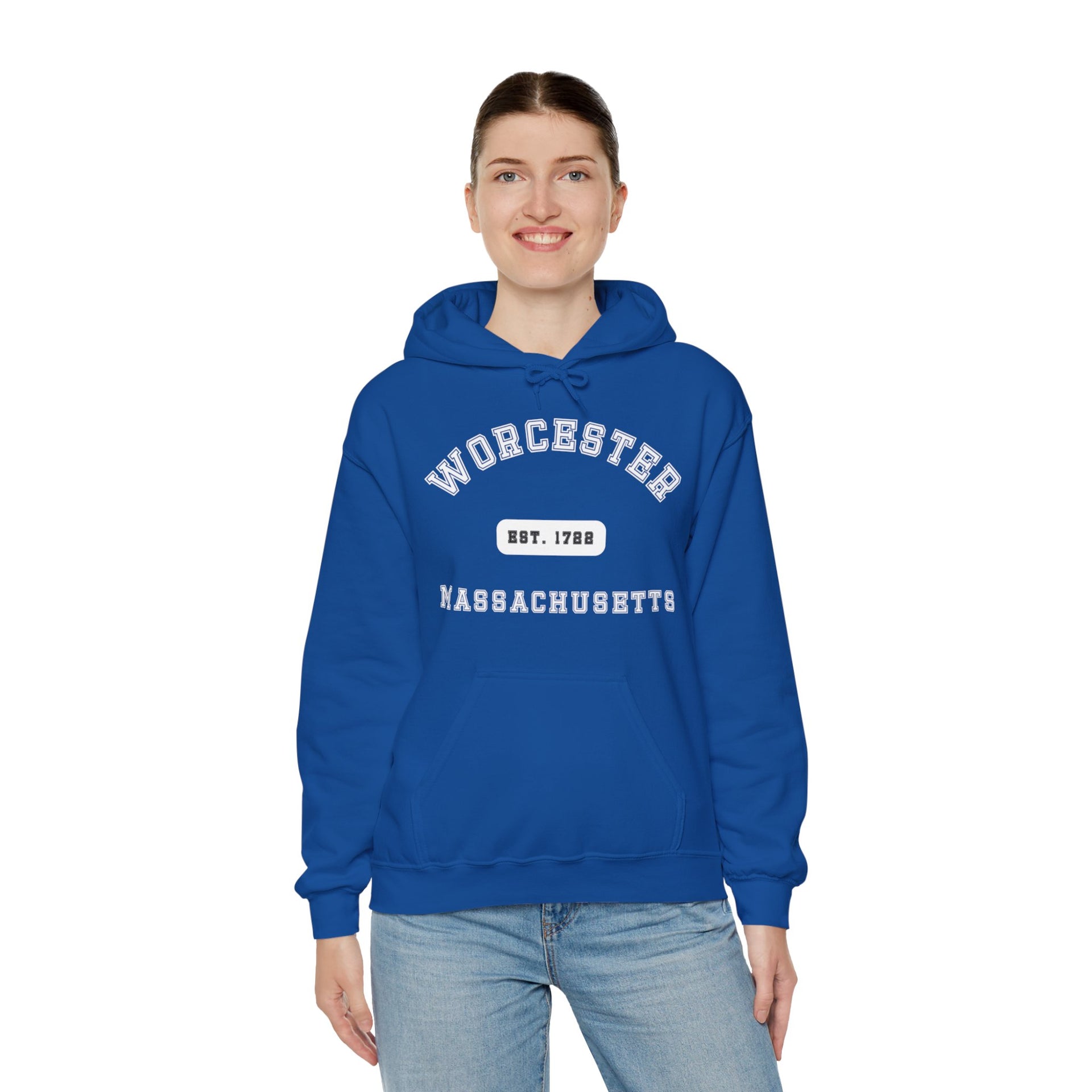 Worcester Massachusetts Unisex Heavy Blend™ Hooded Sweatshirt