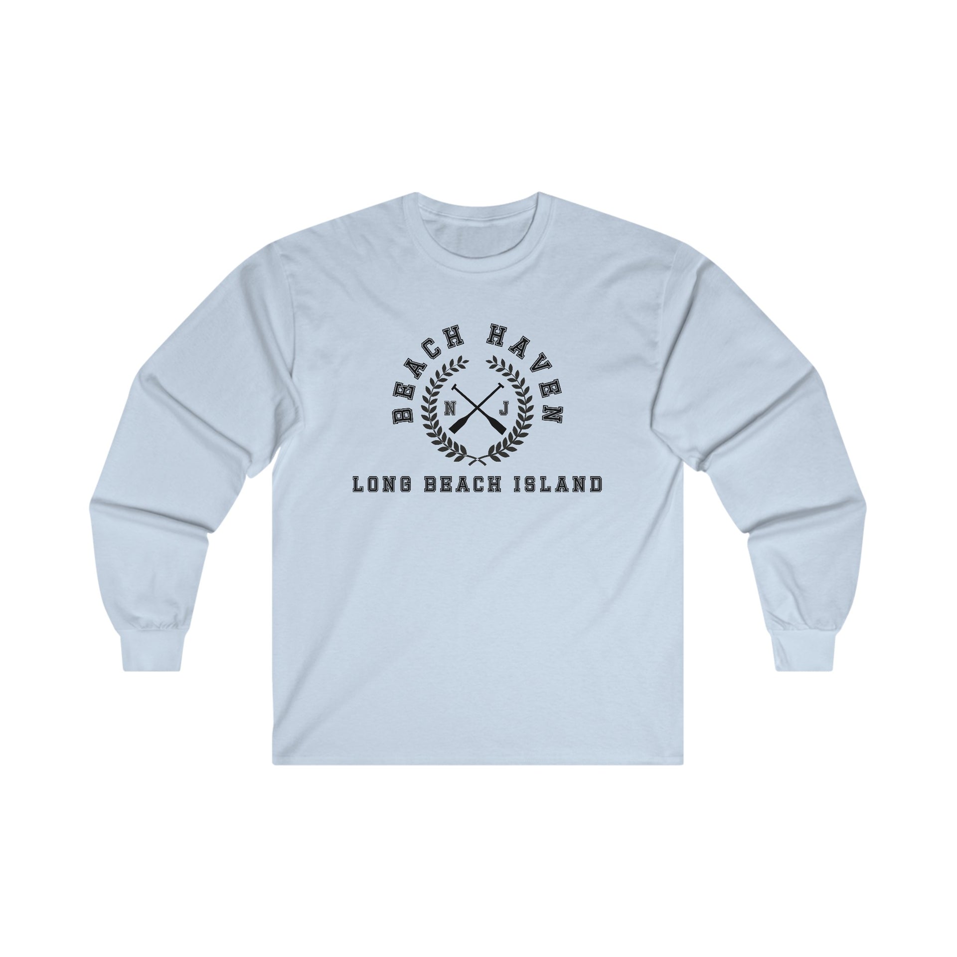 Beach Haven Long Beach Island Ultra Cotton Long Sleeve Tee