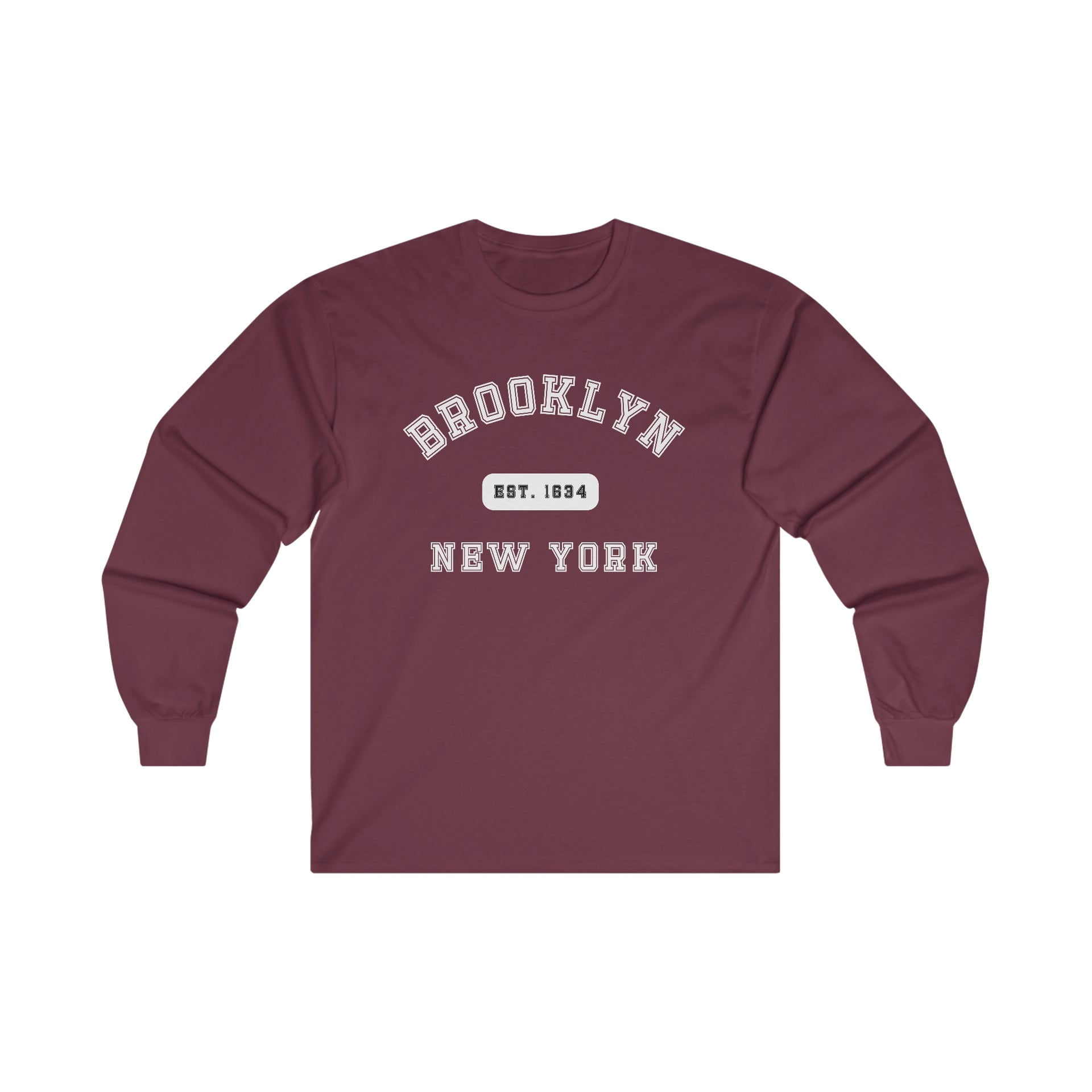 Brooklyn NY  Ultra Cotton Long Sleeve Tee