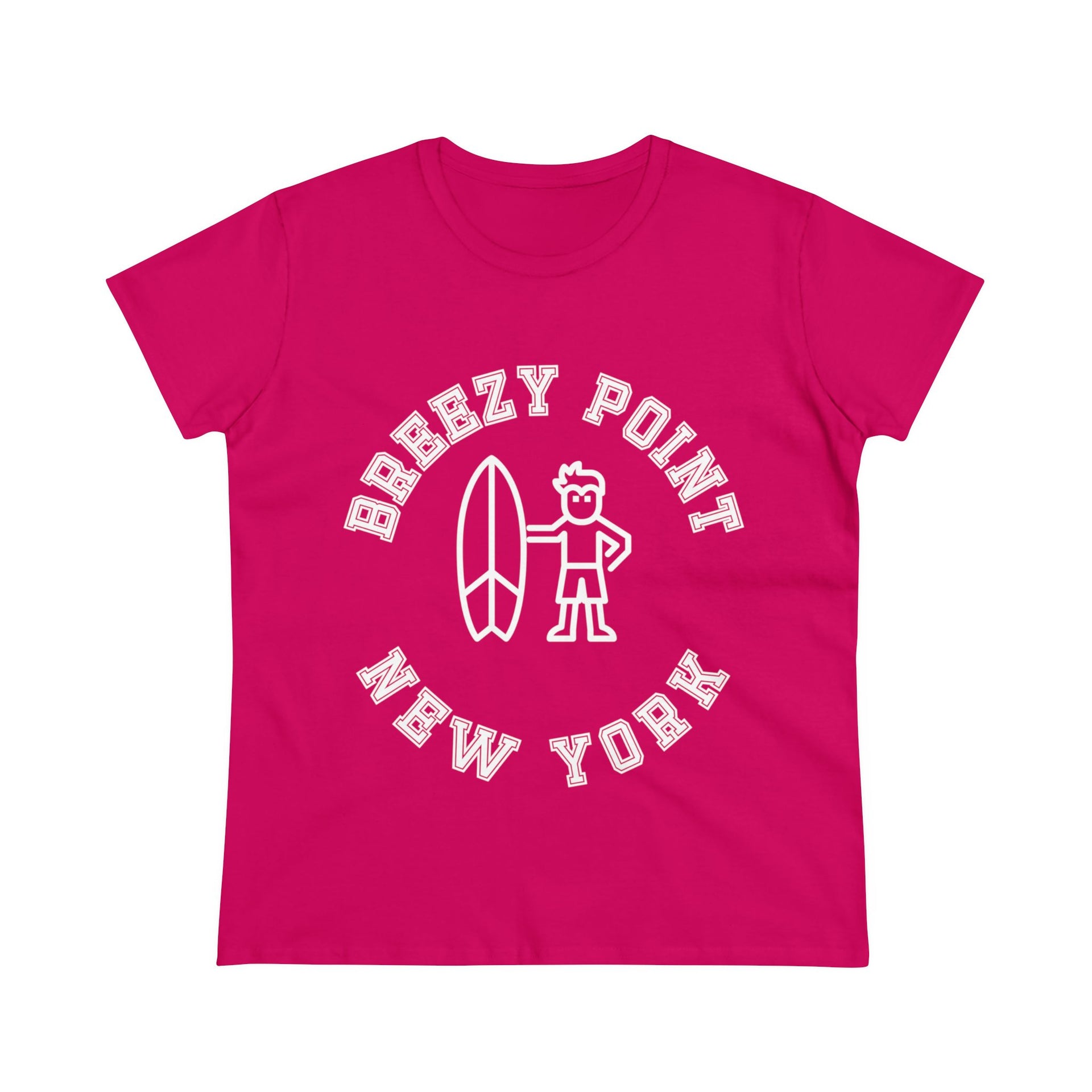 Breezy Point NYC Women's Midweight Cotton Tee