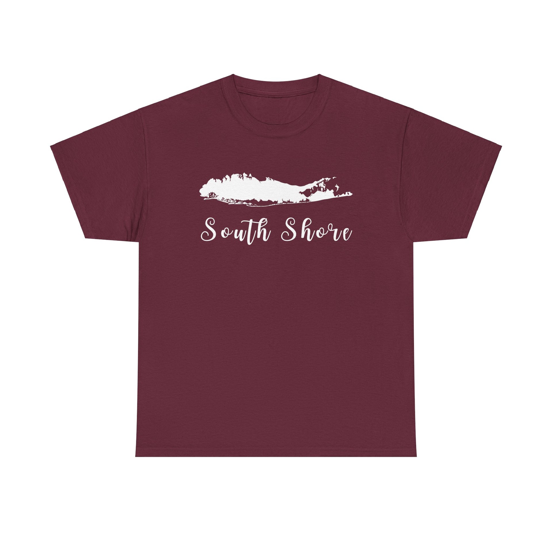 South Shore (Script) Long Island Unisex Cotton Tee