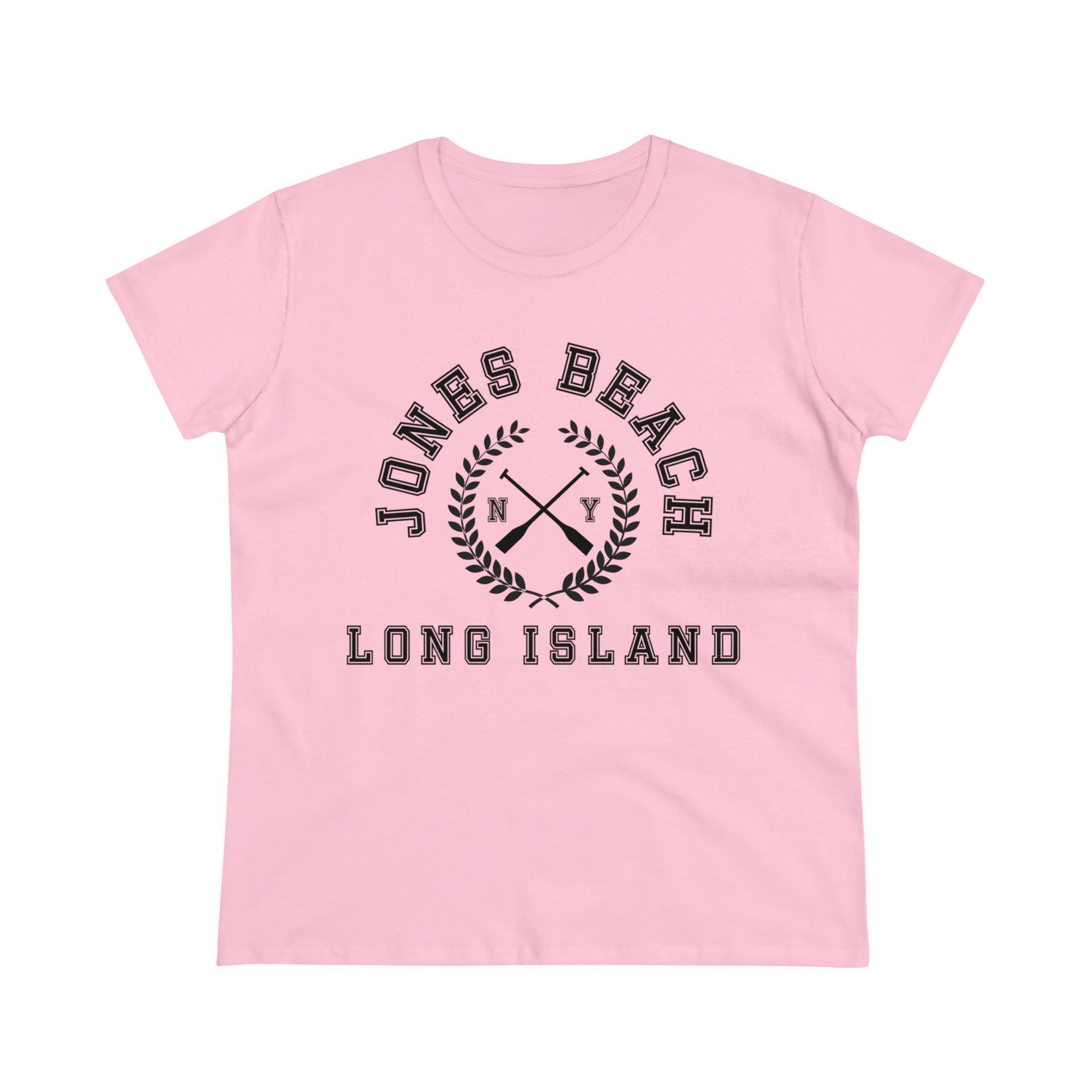 Jones Beach Long Island Women's Midweight Cotton Tee