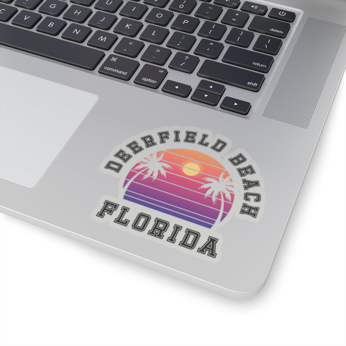 Deerfield Beach Florida Kiss-Cut Stickers