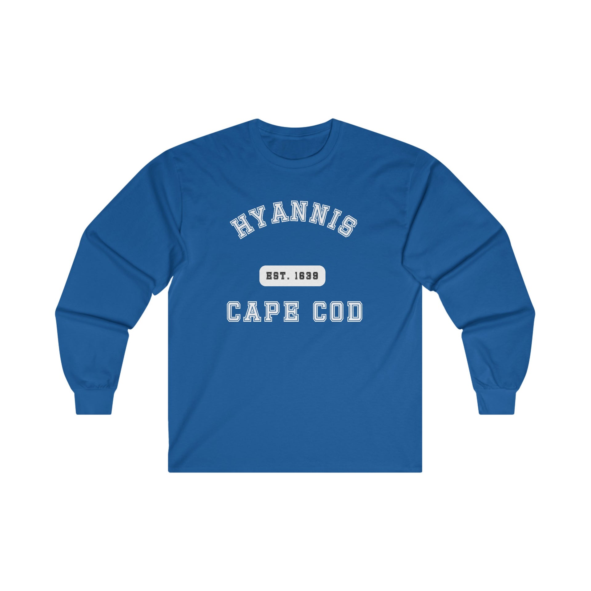 Hyannis Cape Cod Est. 1639 Ultra Cotton Long Sleeve Tee